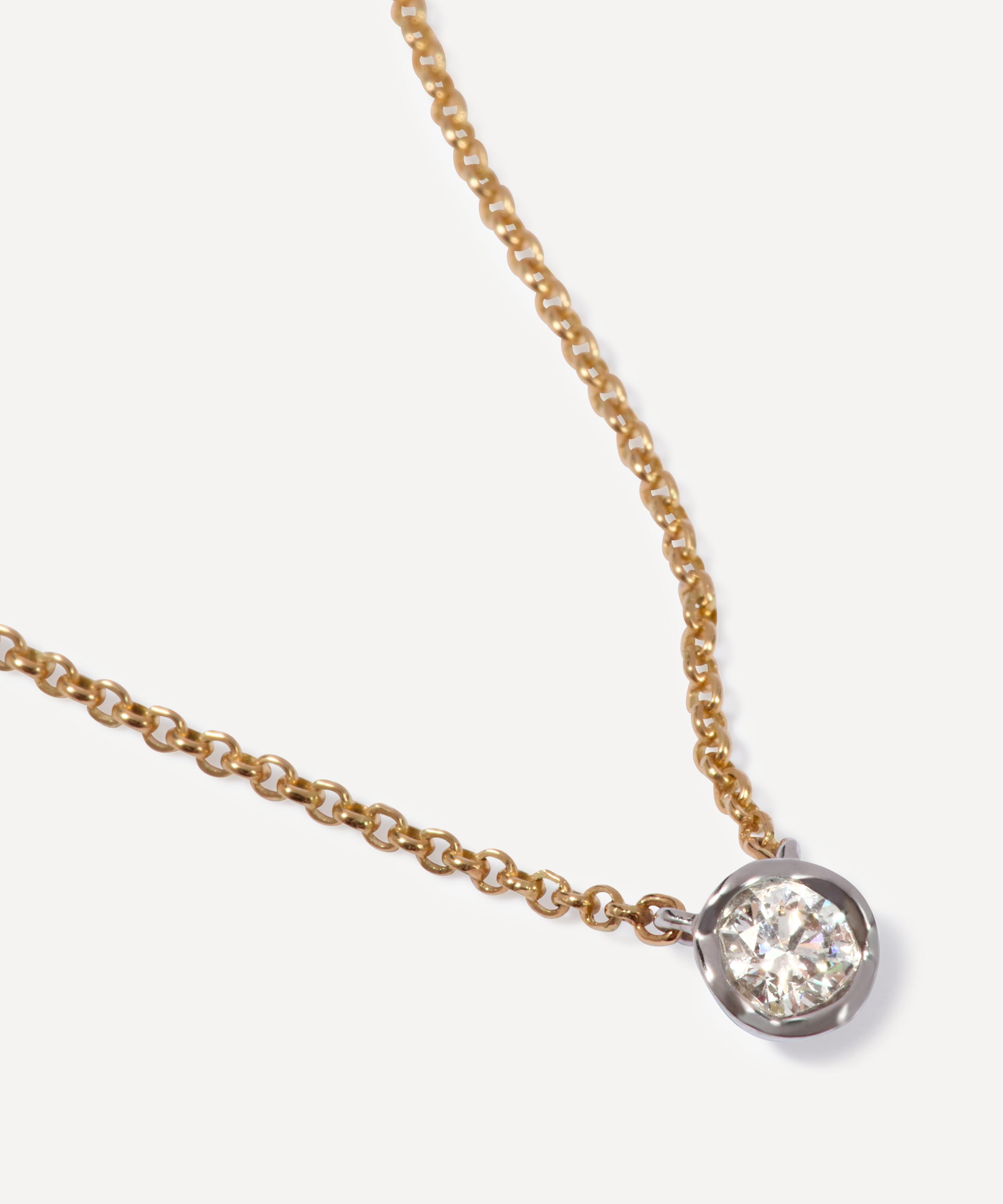 Annoushka - 18ct Gold Whoopsie Daisy Diamond Pendant Necklace image number 3