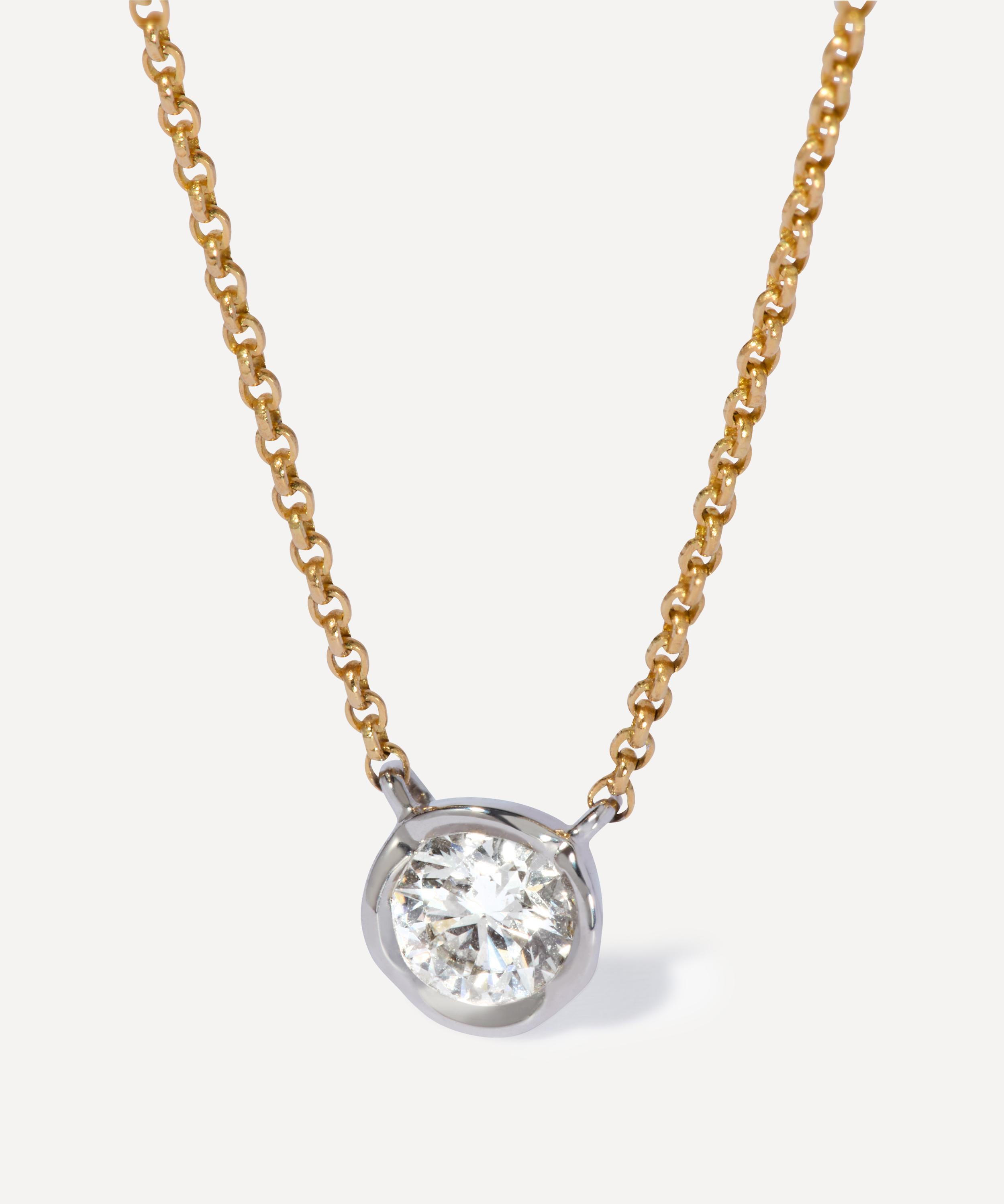 Annoushka - 18ct Gold Whoopsie Daisy Diamond Pendant Necklace image number 0