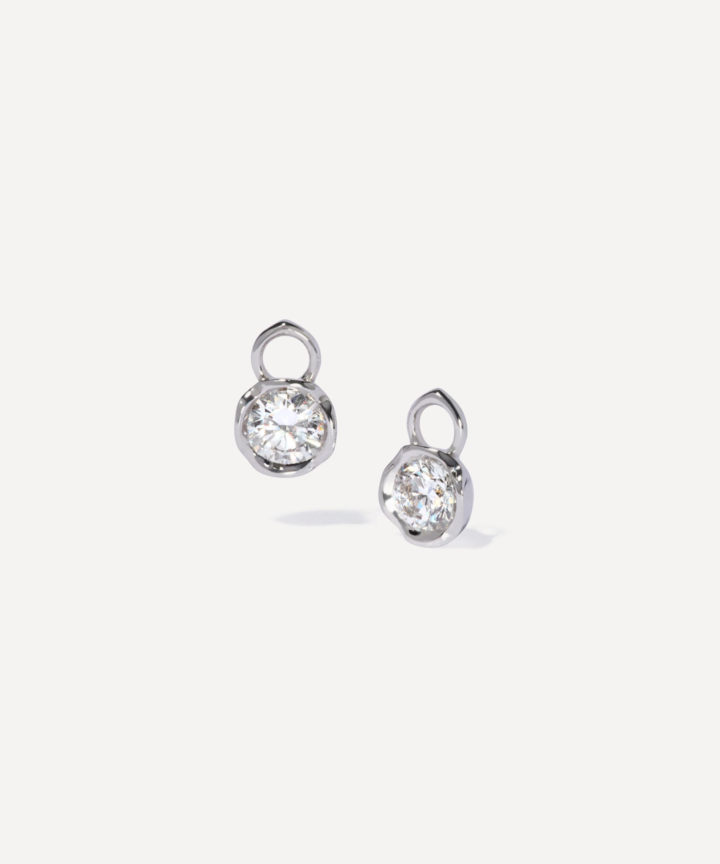 Annoushka - 18ct White Gold Whoopsie Daisy 0.50ct Diamond Earring Drops