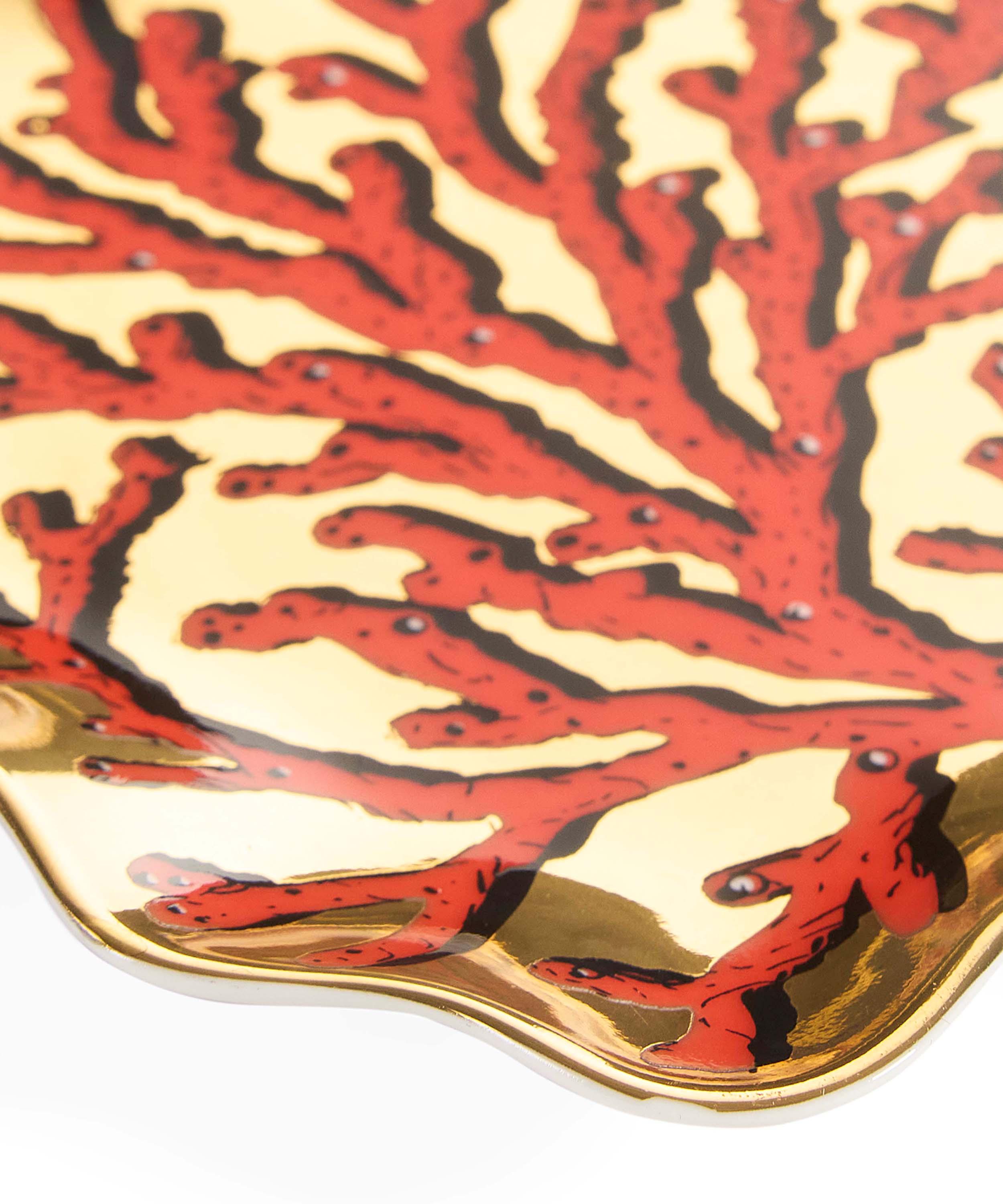 Jonathan Adler - Sirena Coral Trinket Tray image number 1