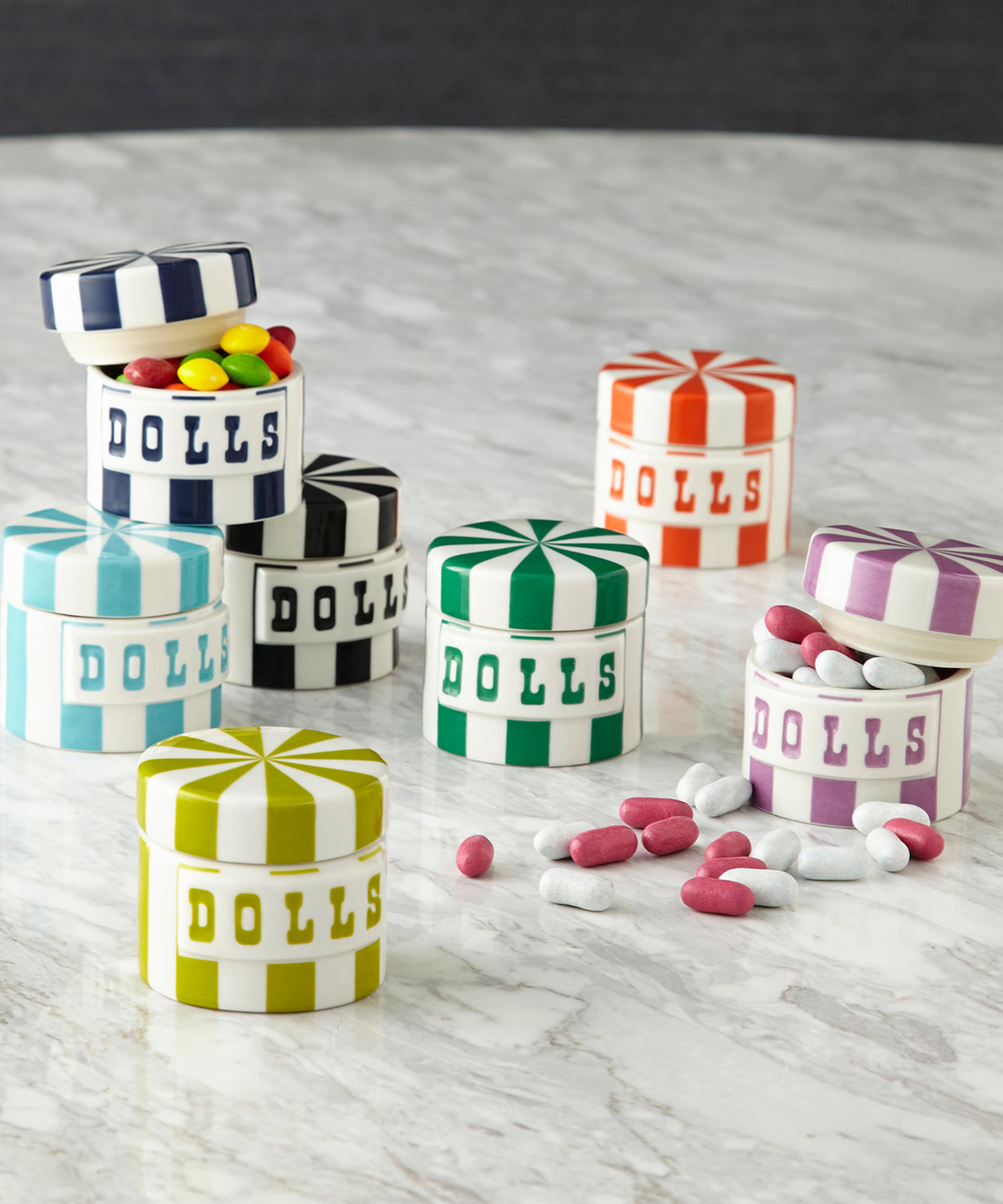 Jonathan Adler - Vice Dolls Porcelain Canister image number 2