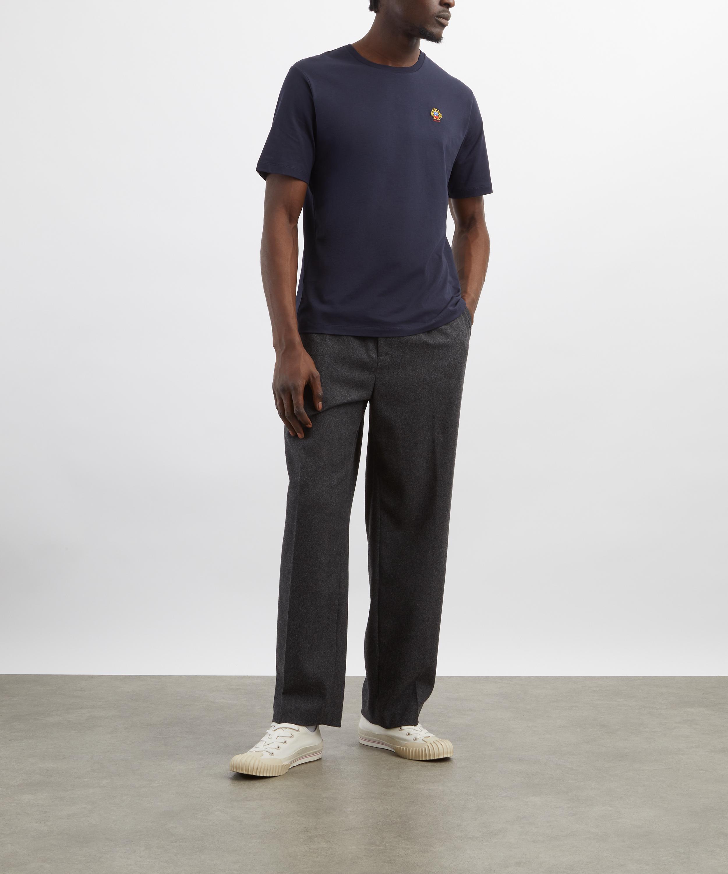 Bally - Cotton Bally Crest T-Shirt image number 1