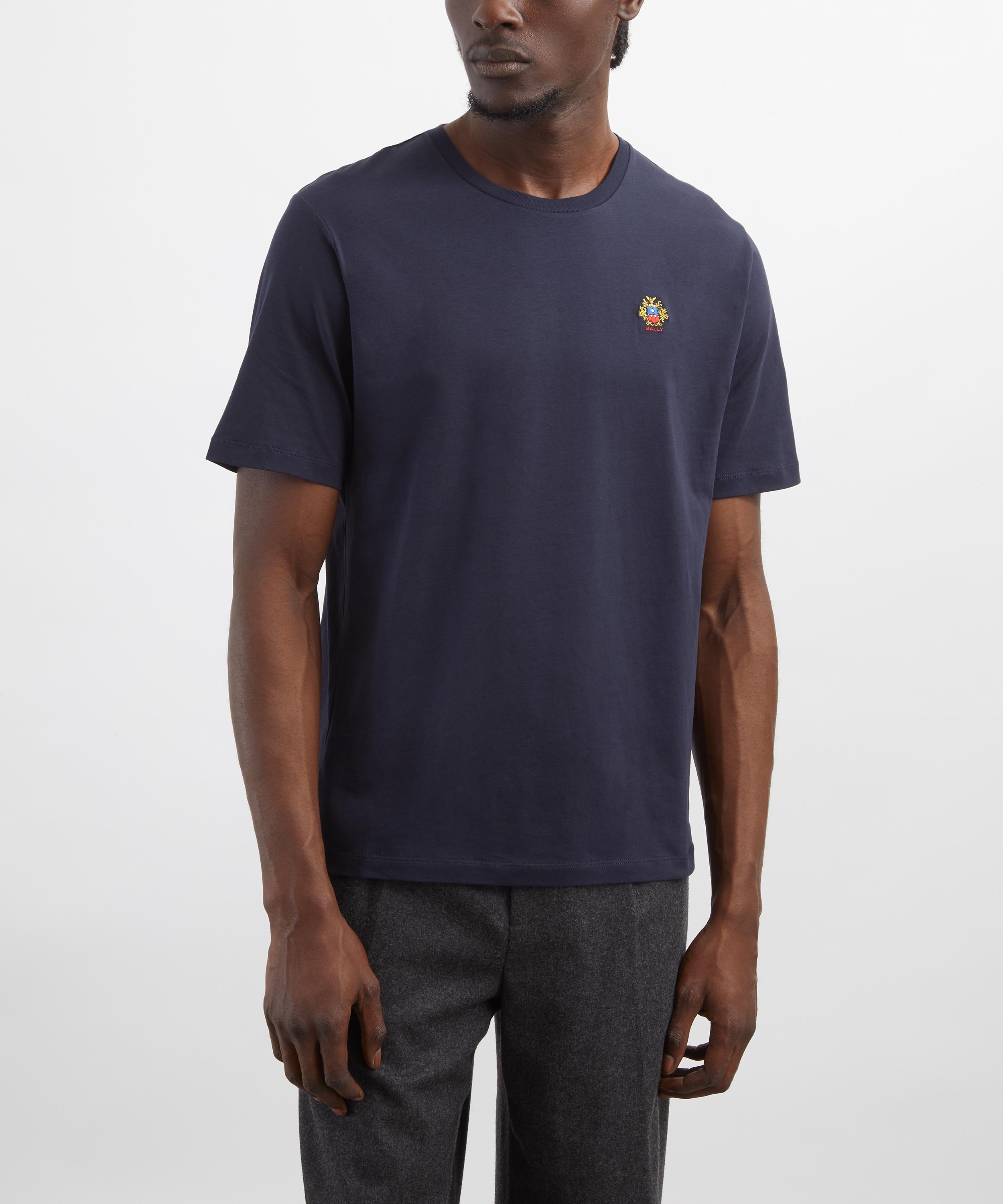 Bally - Cotton Bally Crest T-Shirt image number 2