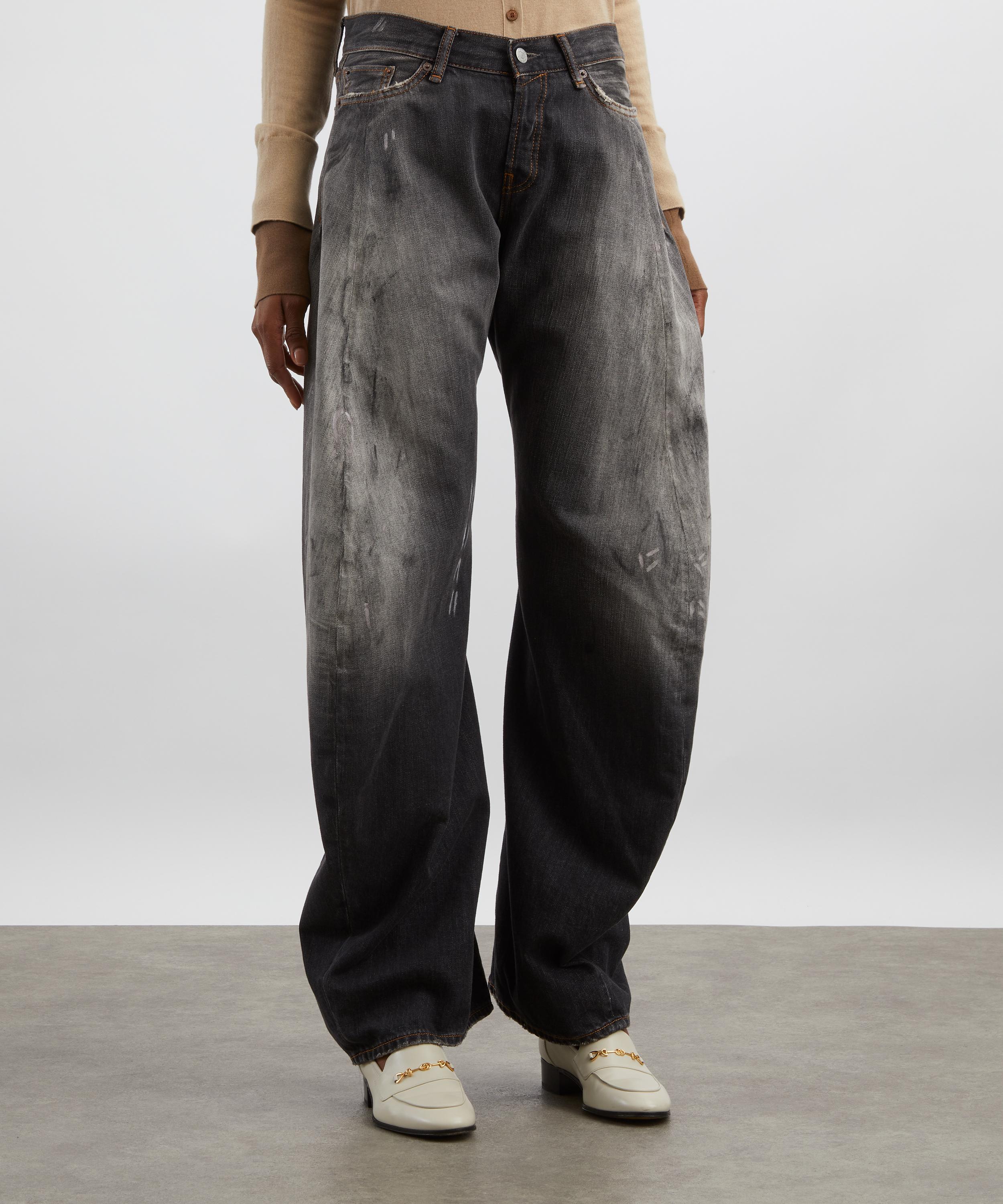 Acne Studios - Black Trafalgar Loose Fit 2006F Jeans image number 2