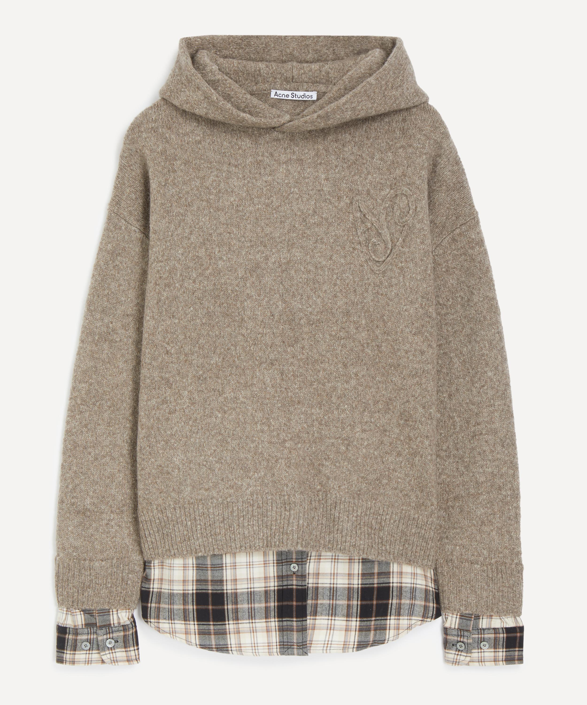Acne Studios - Layered Wool Hoodie image number 0