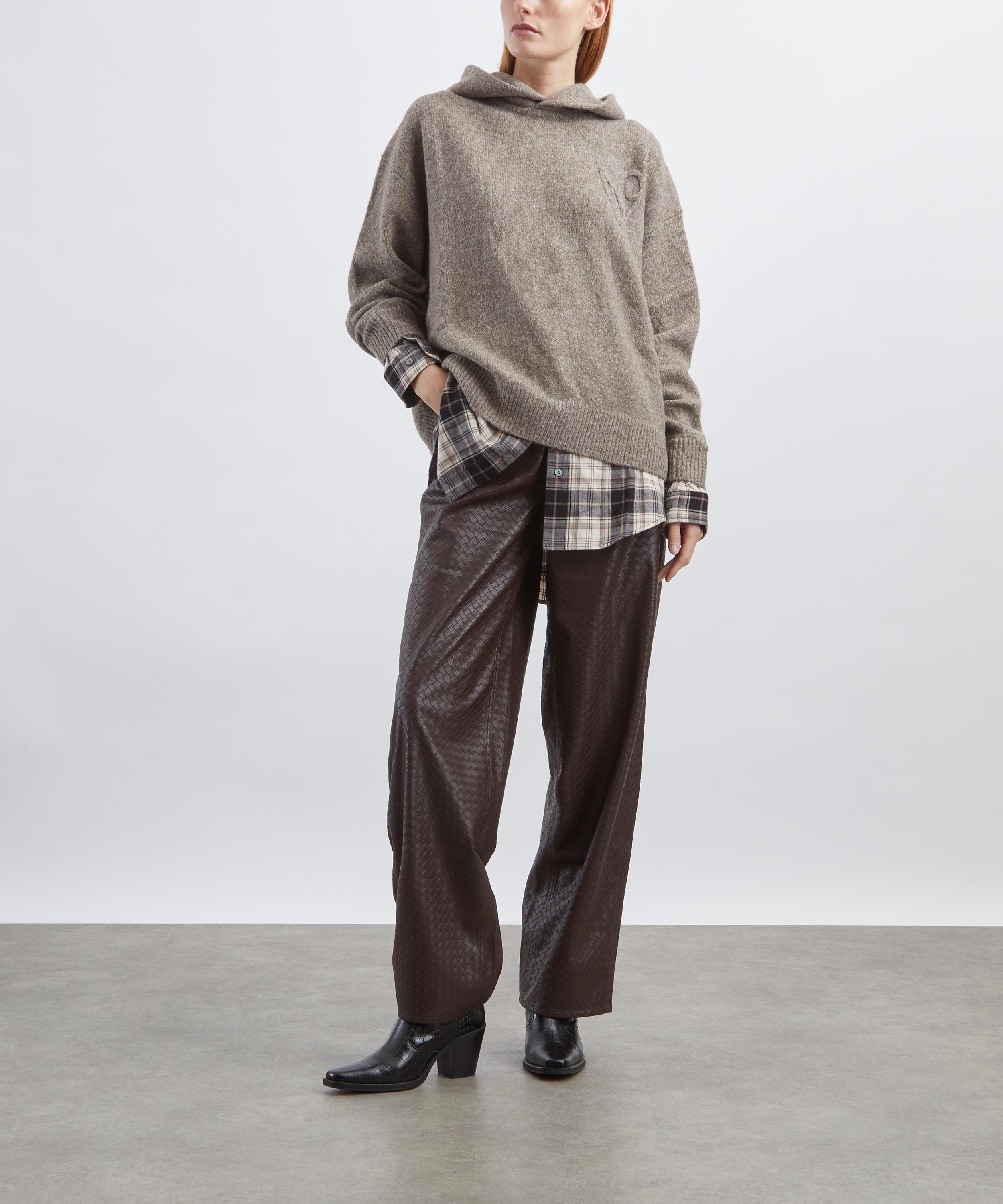 Acne Studios - Layered Wool Hoodie image number 1