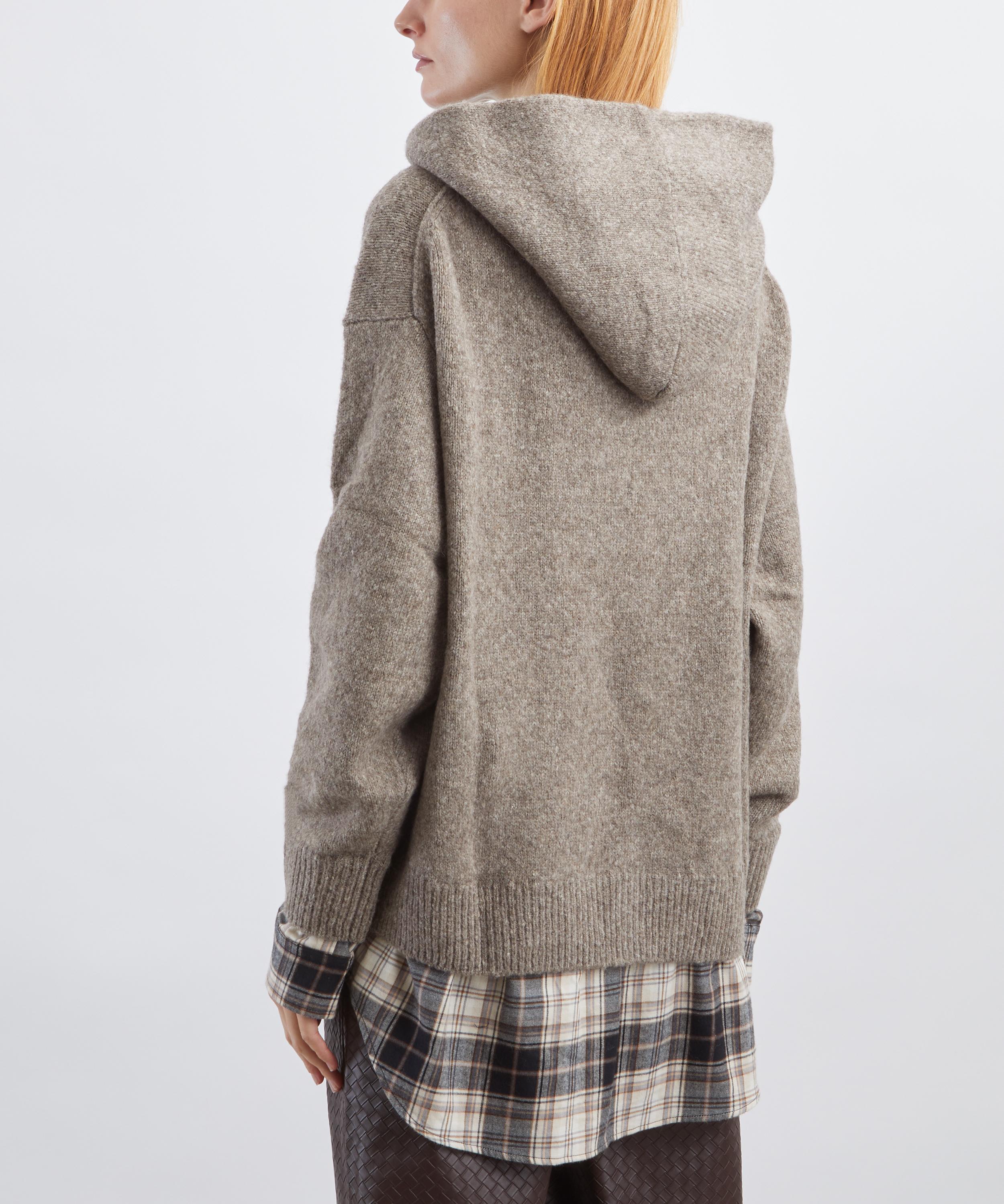 Acne Studios - Layered Wool Hoodie image number 3
