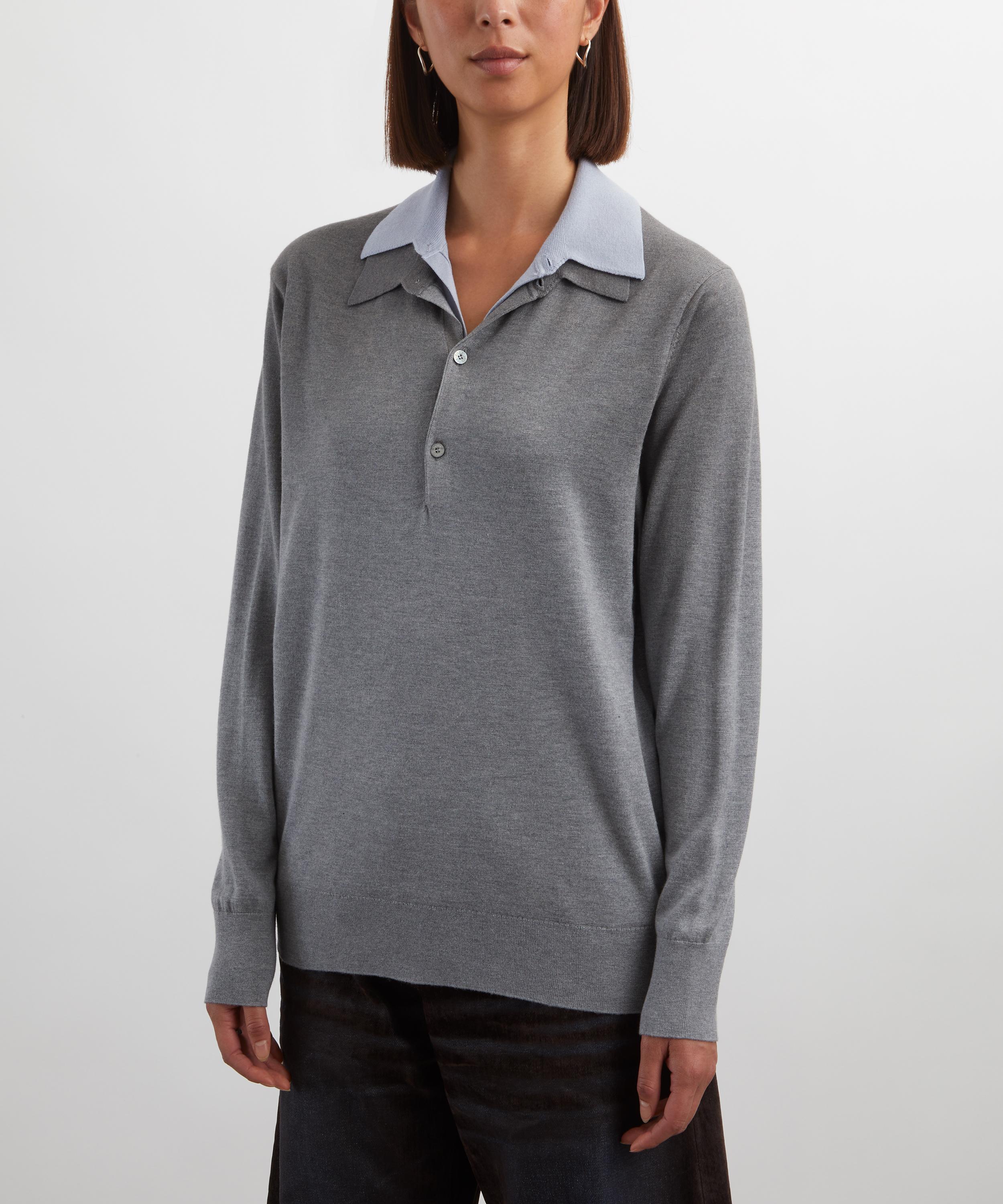 Acne Studios - Layered Silk Jumper image number 2