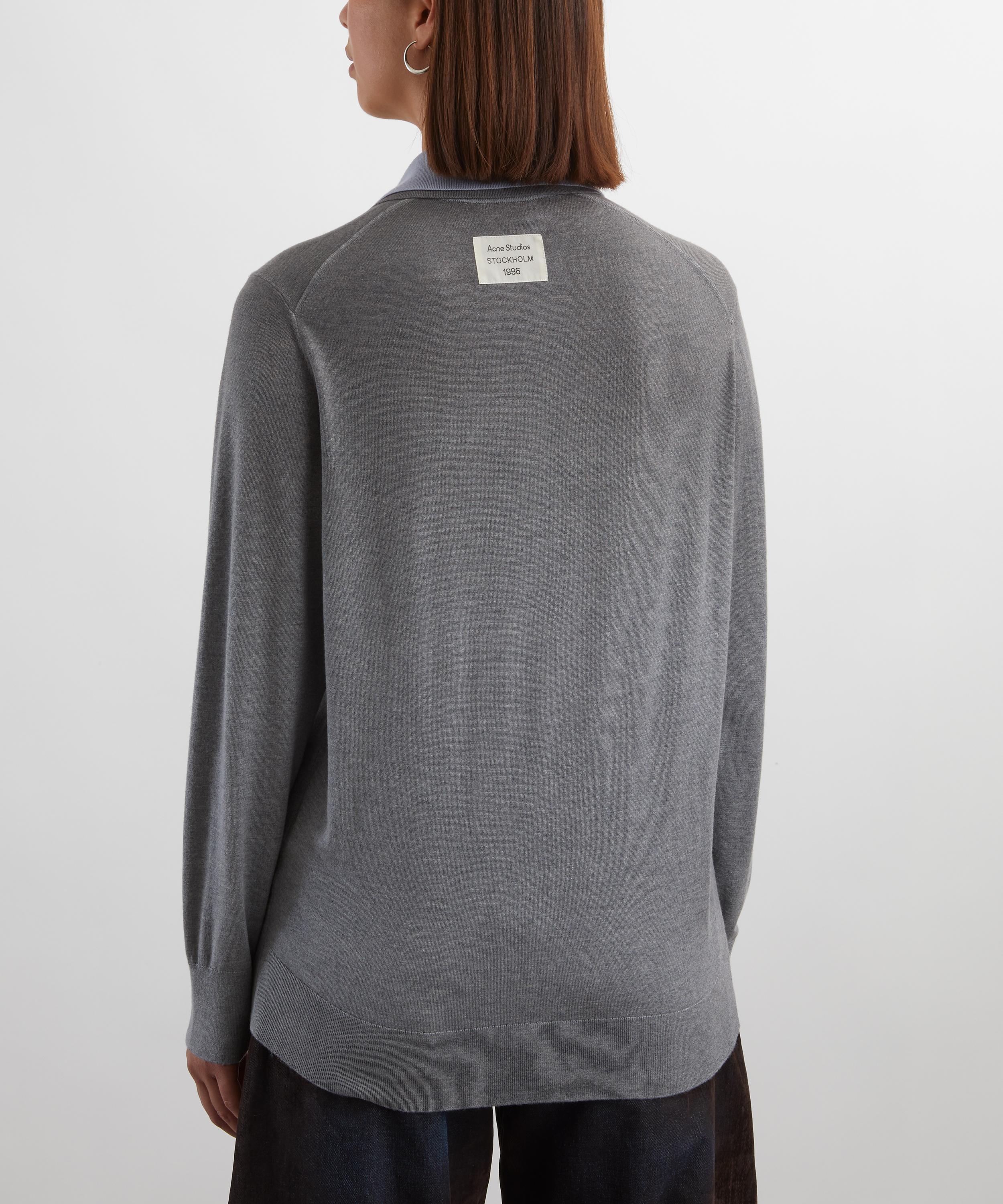 Acne Studios - Layered Silk Jumper image number 3
