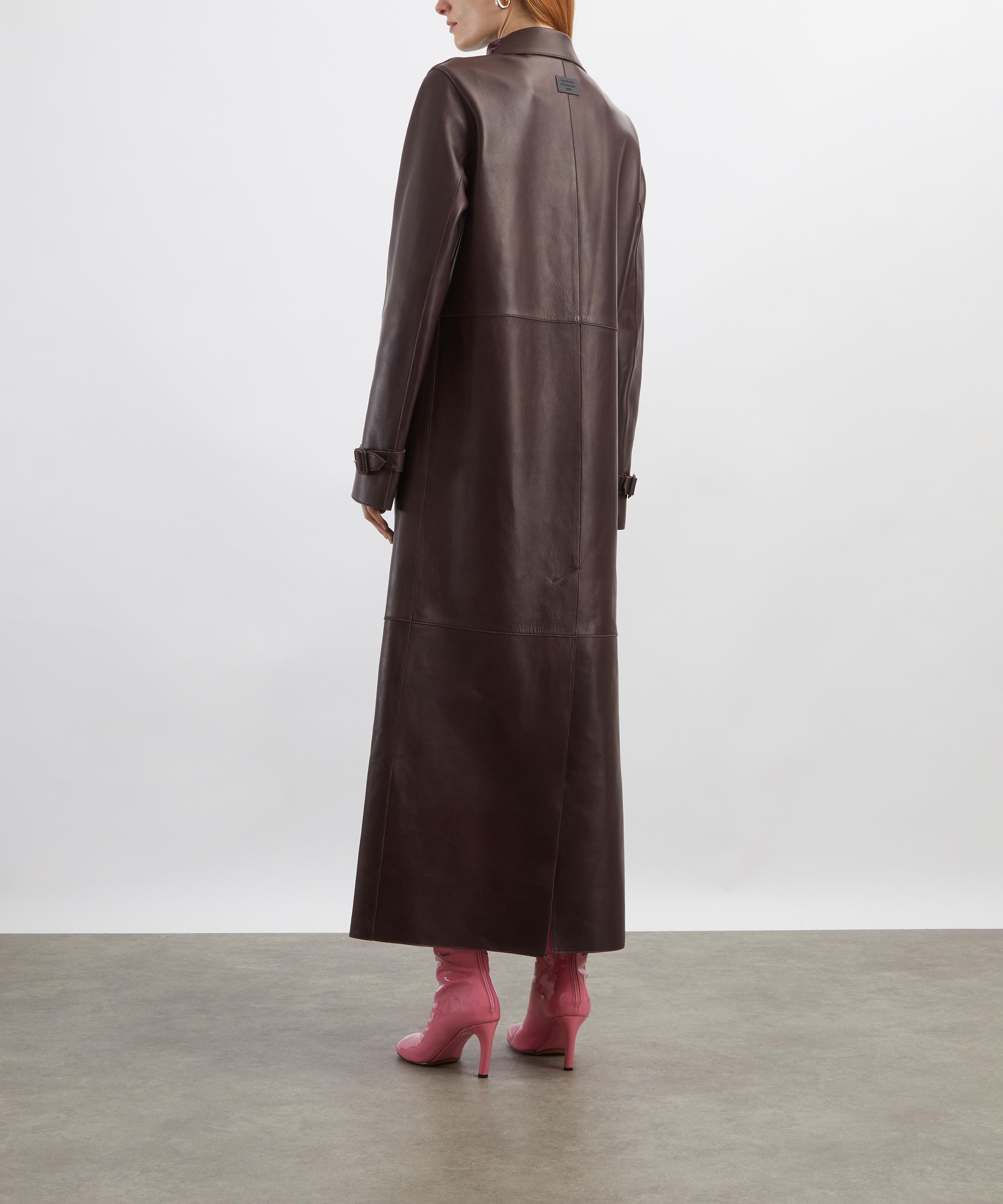 Acne Studios - Leather Coat image number 3