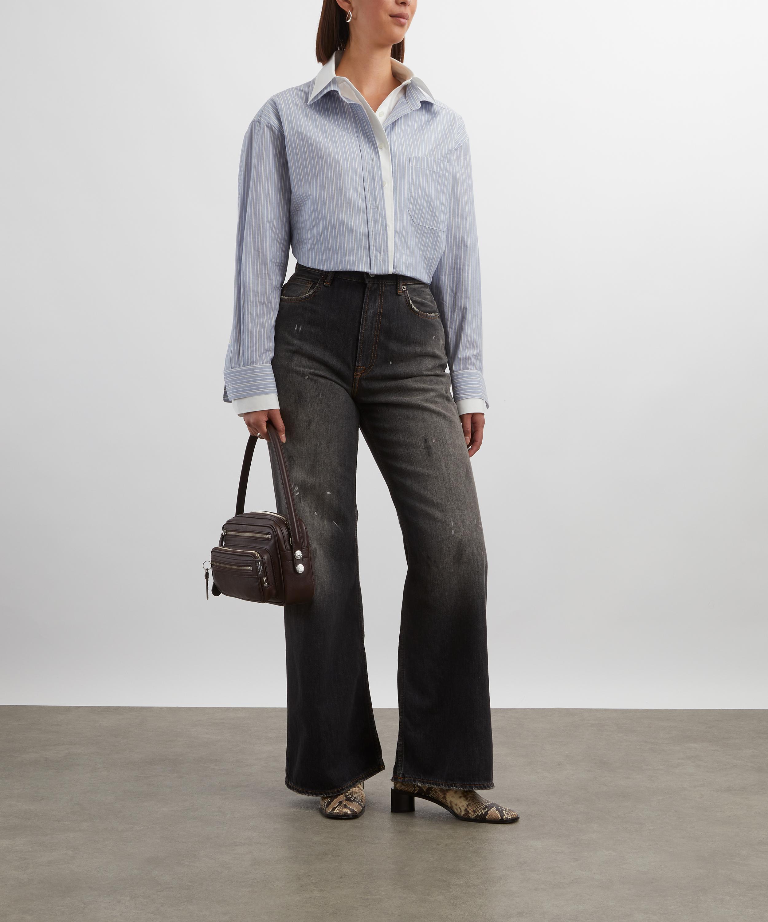 Acne Studios - Blue Layered Button-Up Shirt image number 1