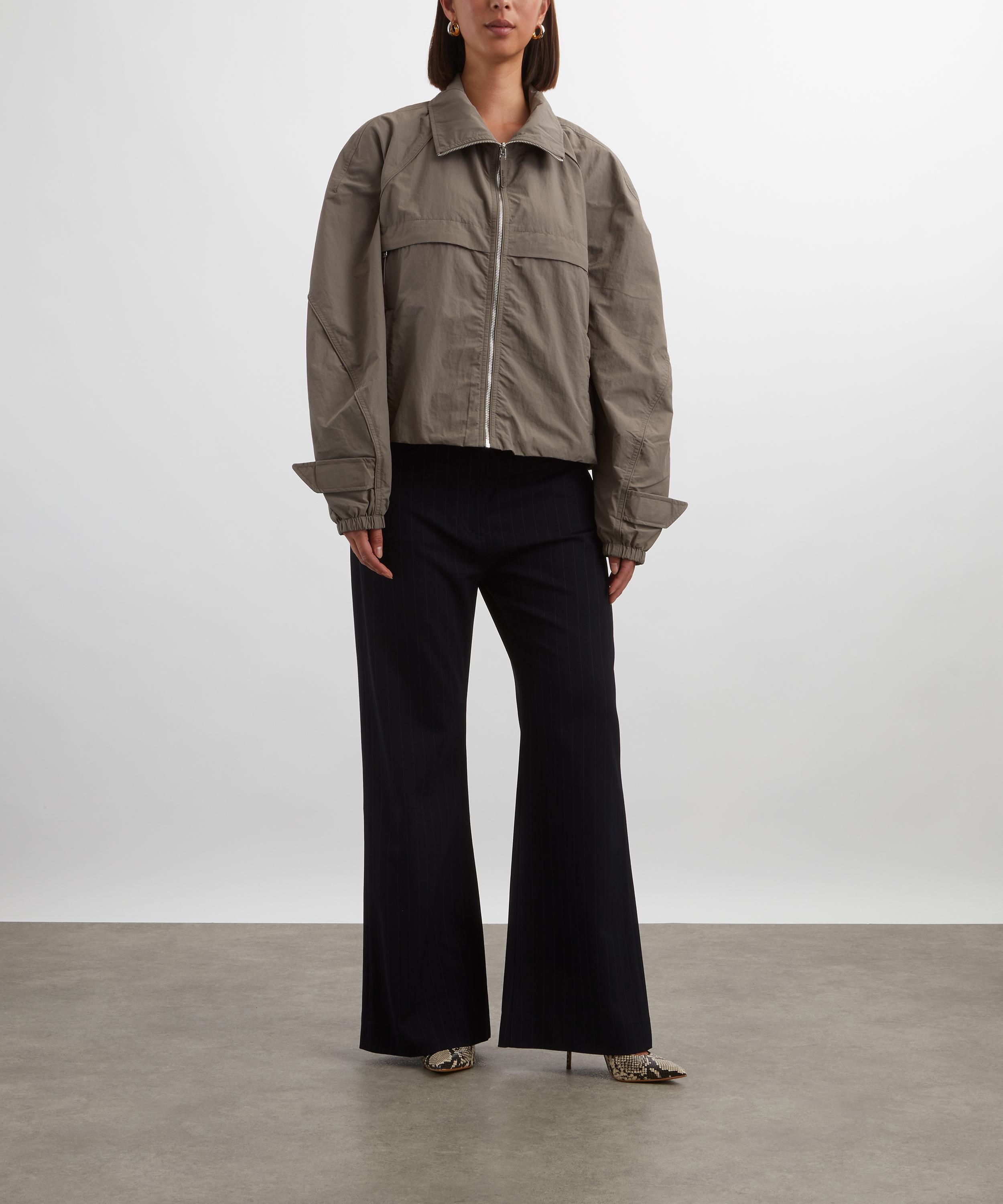 Acne Studios - Mud Grey Nylon Jacket image number 1