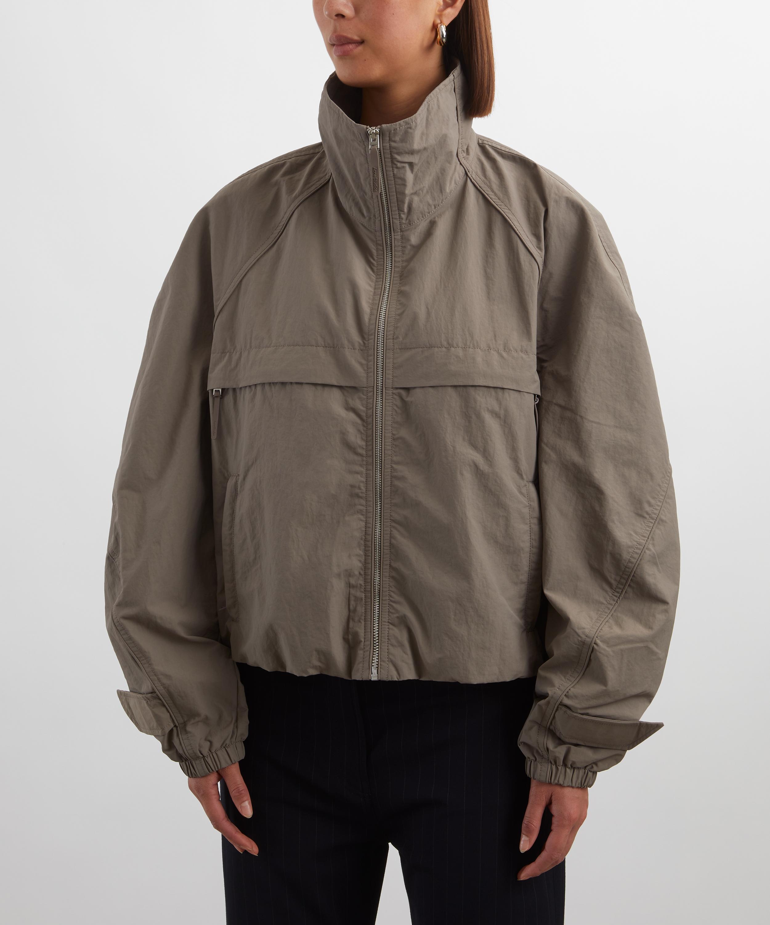 Acne Studios - Mud Grey Nylon Jacket image number 2