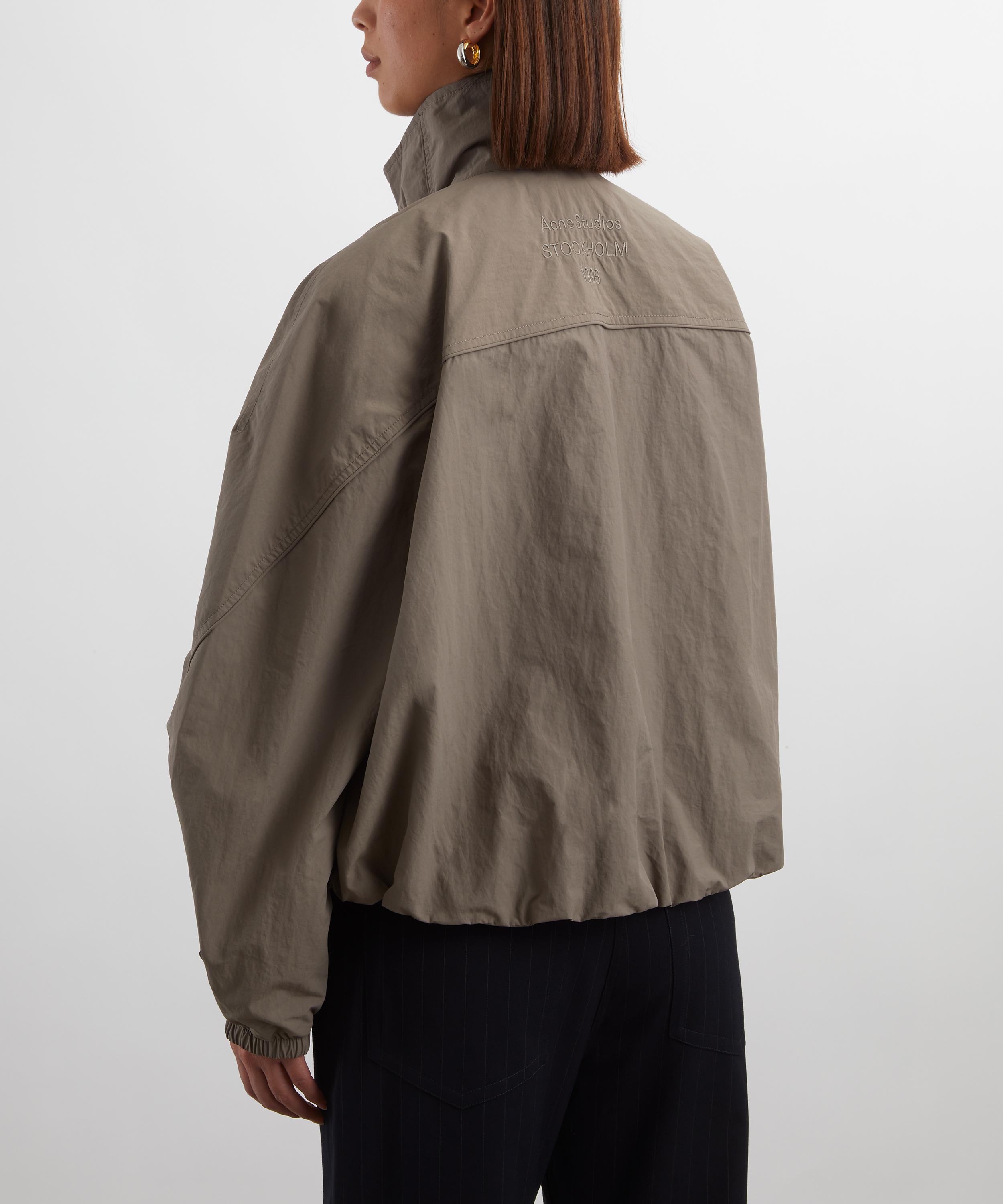 Acne Studios - Mud Grey Nylon Jacket image number 3