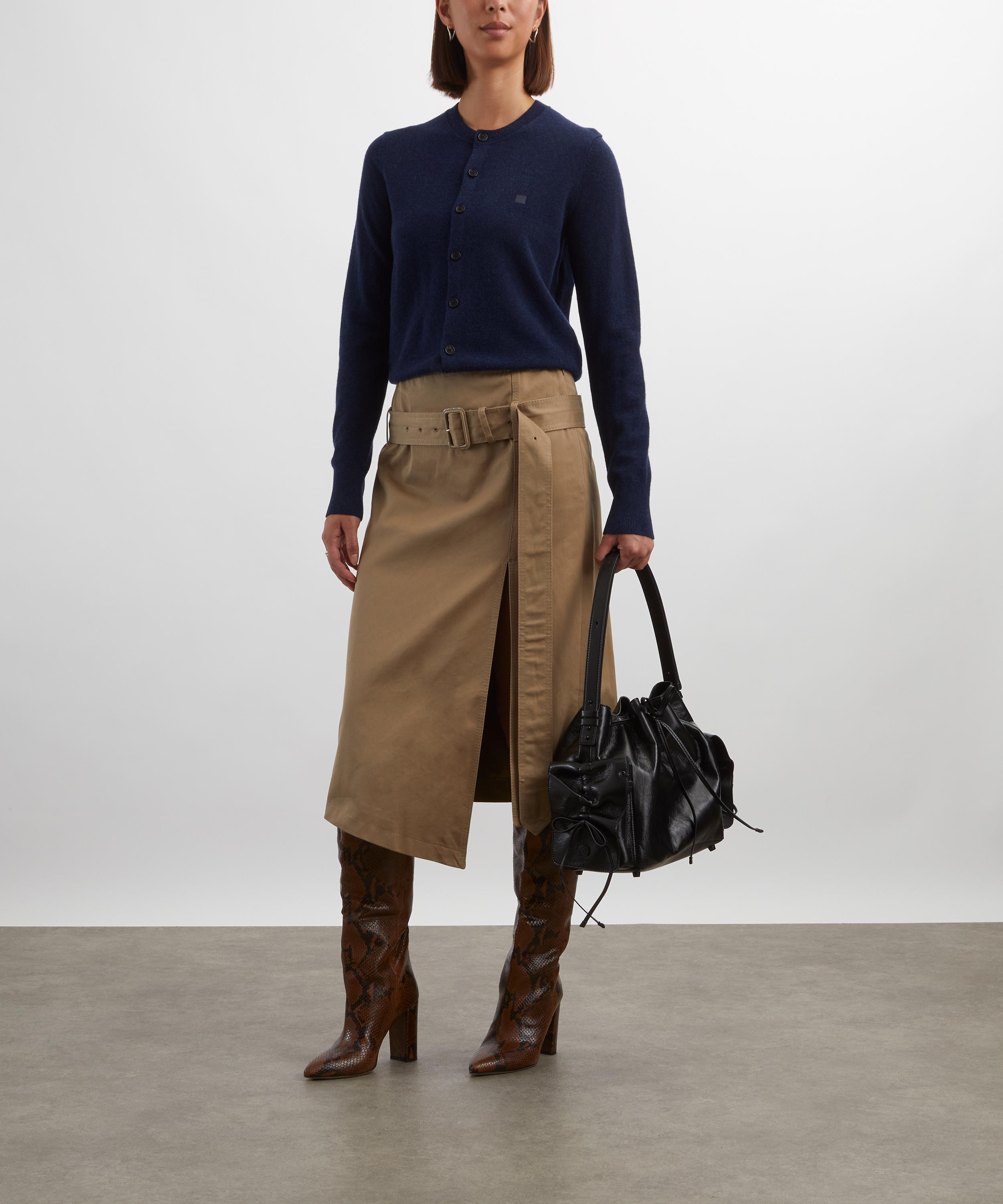 Acne Studios - Belted Twill Skirt image number 1