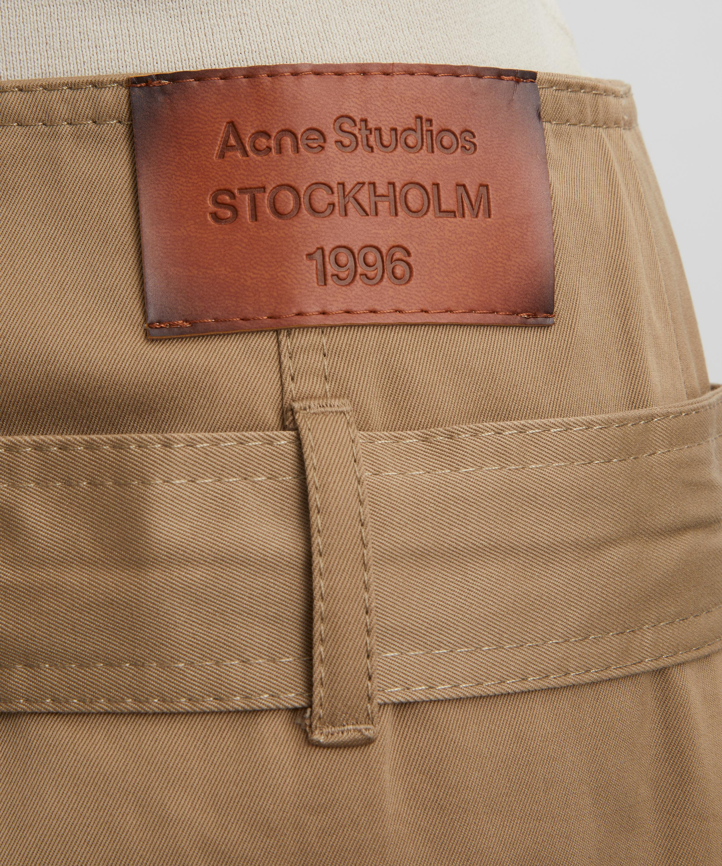 Acne Studios - Belted Twill Skirt image number 4