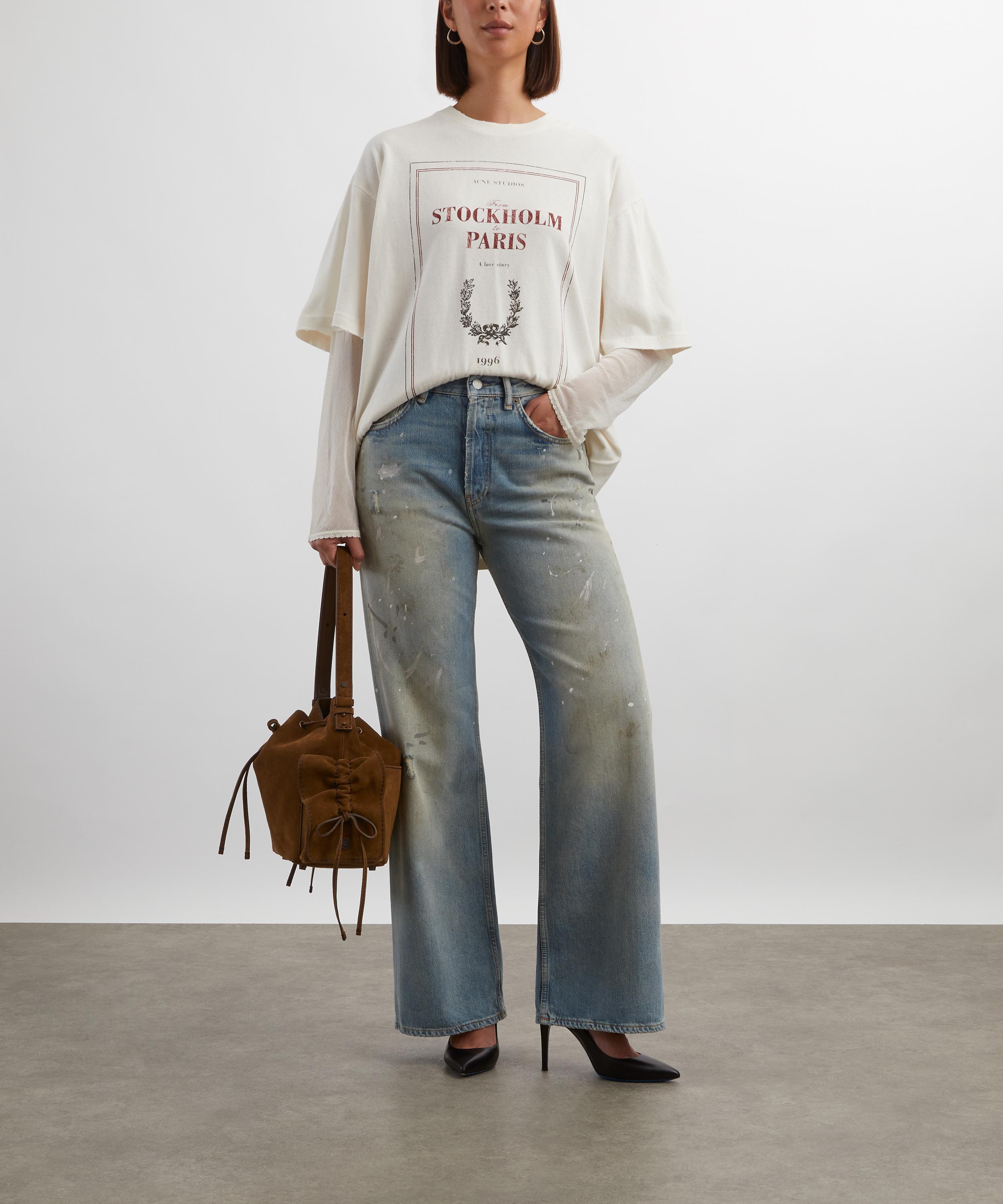 Acne Studios - Layered Print T-Shirt image number 1