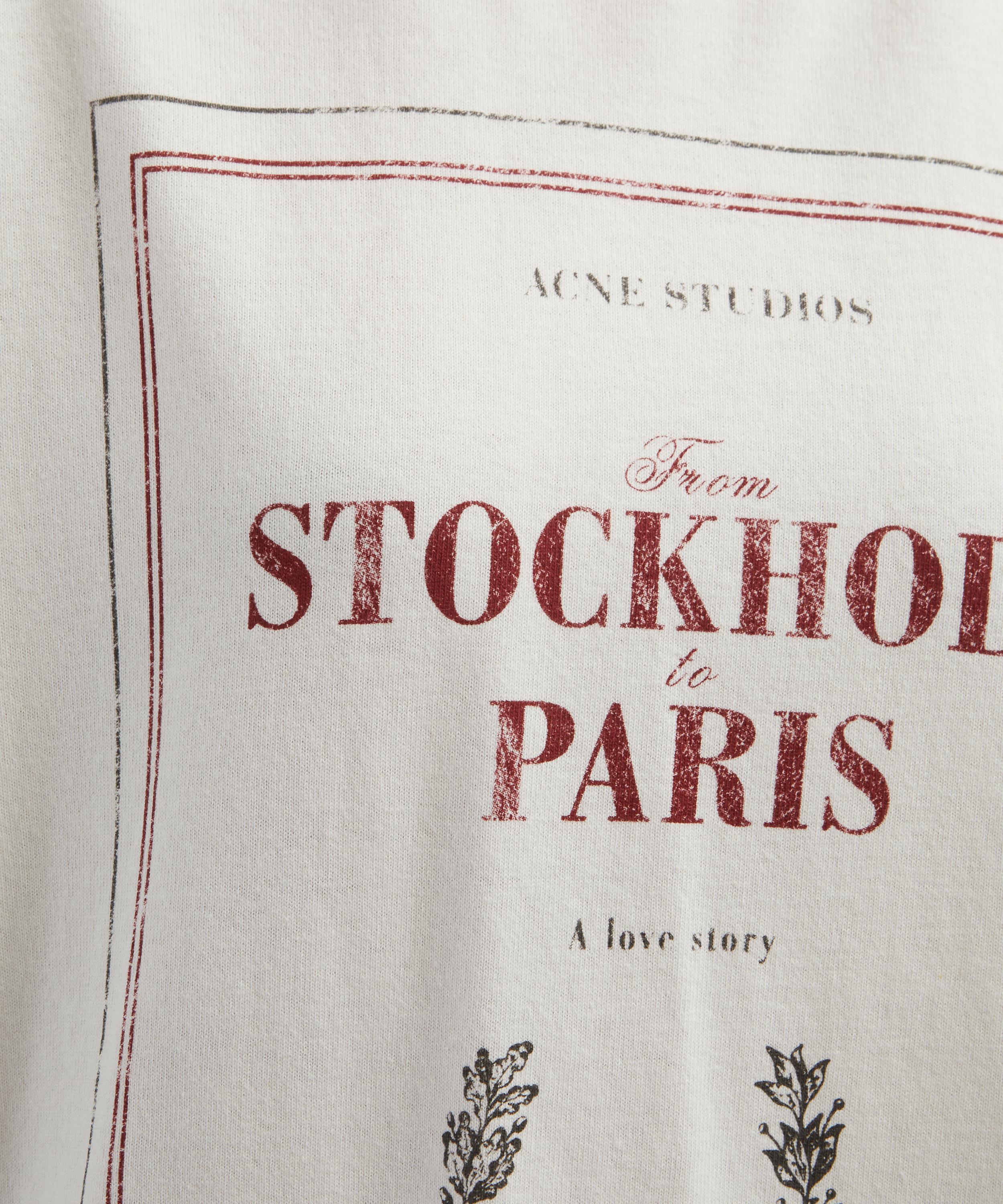 Acne Studios - Layered Print T-Shirt image number 4