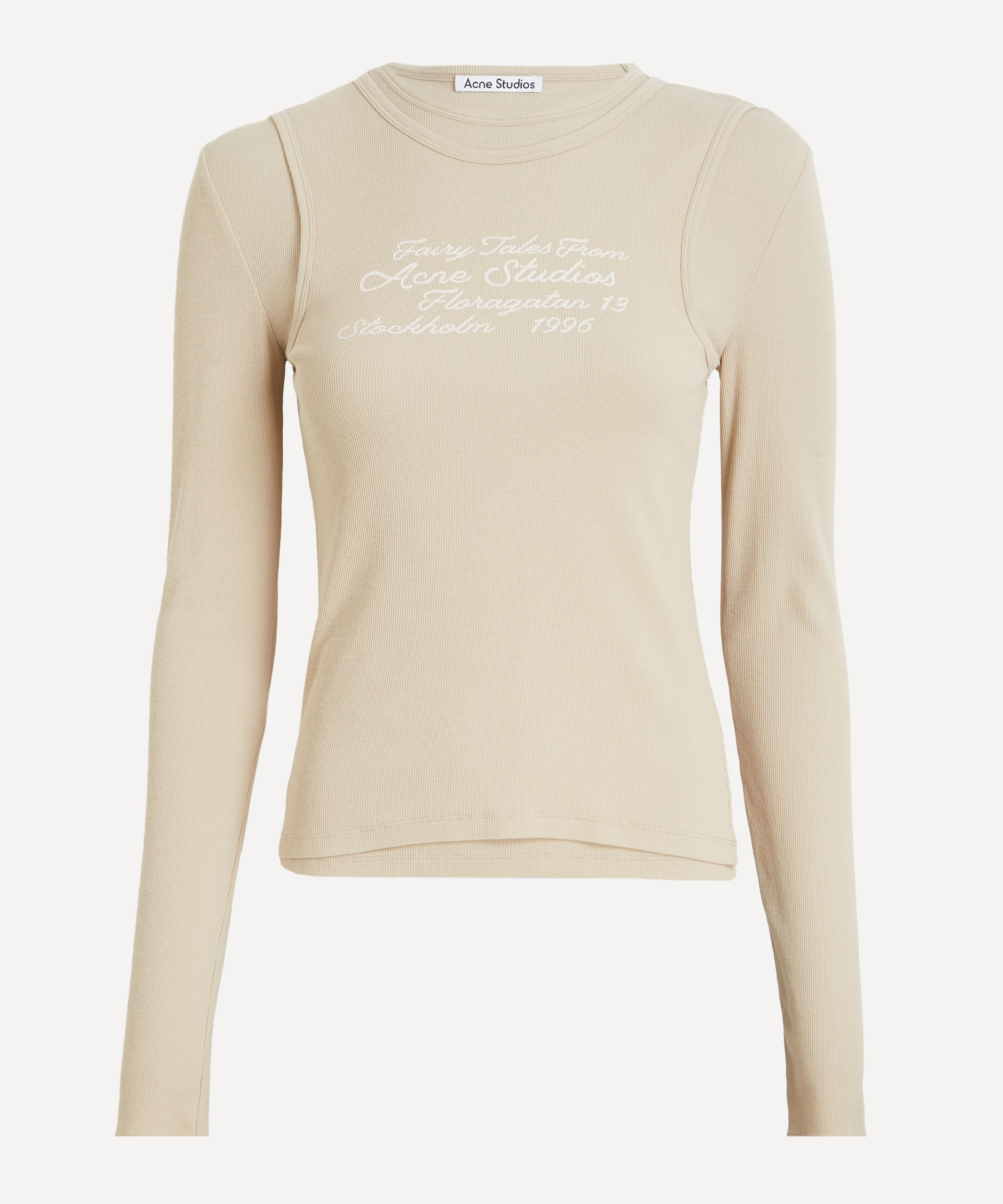 Acne Studios - Layered Long-Sleeve T-Shirt image number 0