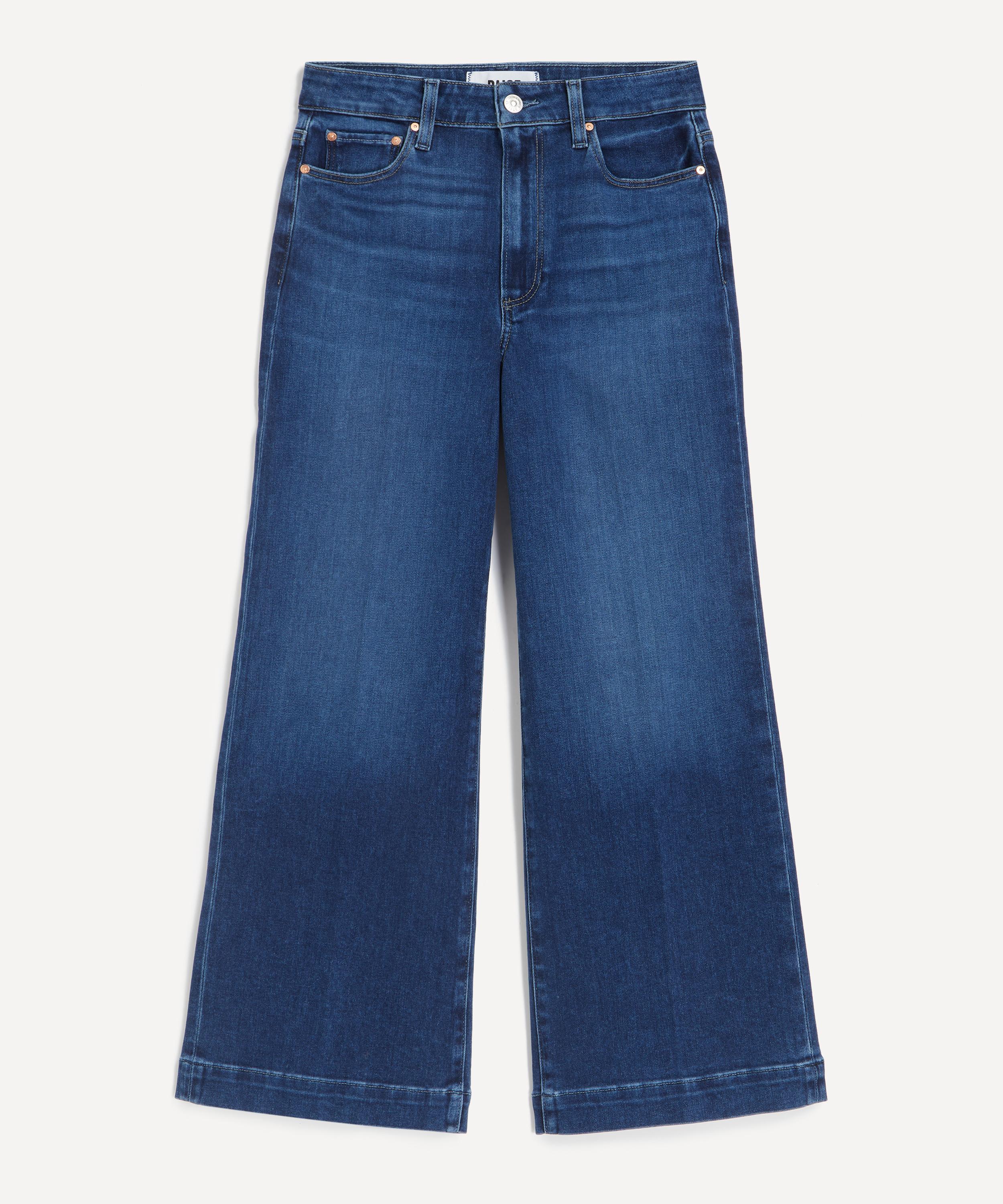 Paige - Harper Wide-Leg Jeans in Gracie Lou