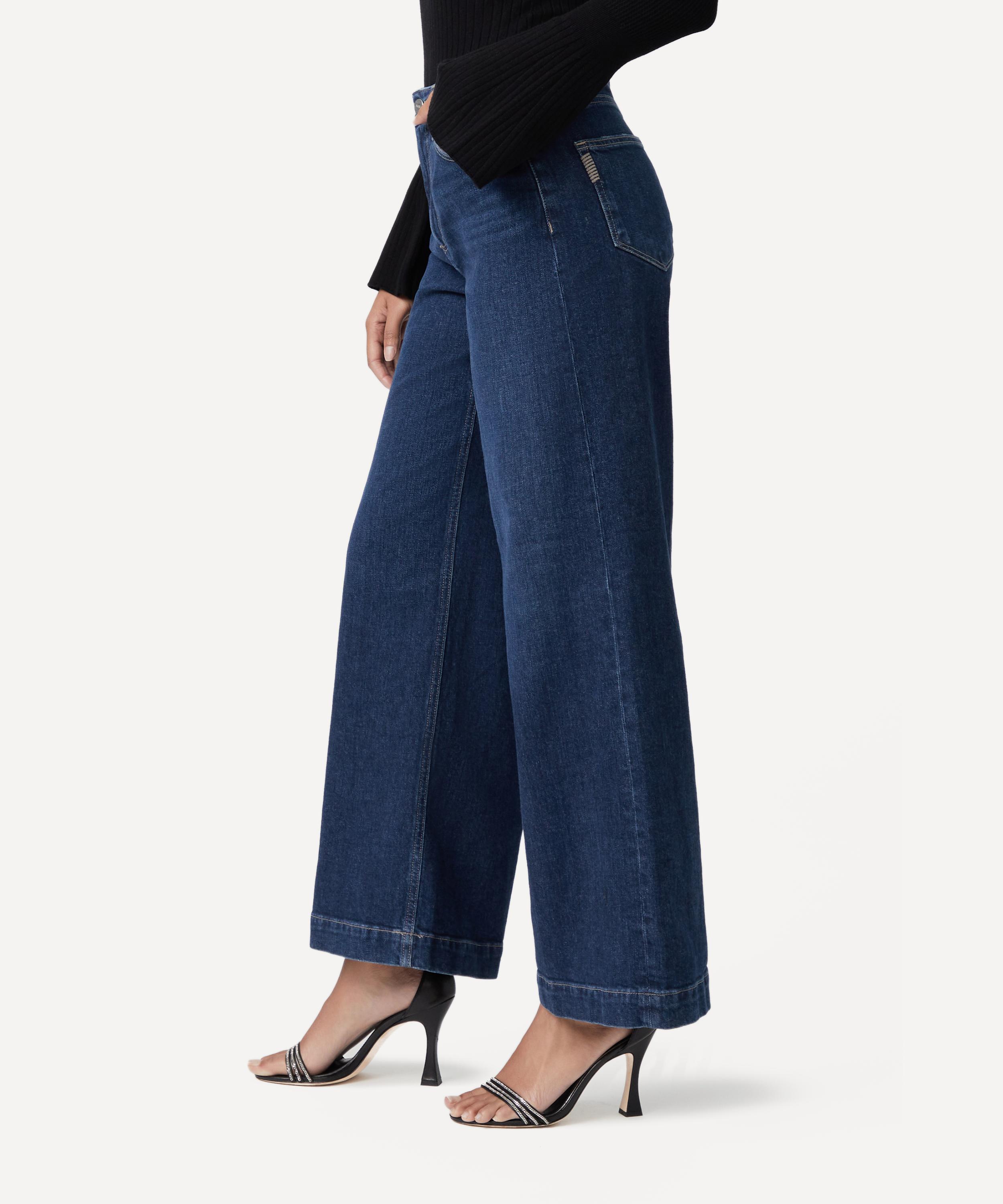 Paige - Harper Wide-Leg Jeans in Gracie Lou image number 3