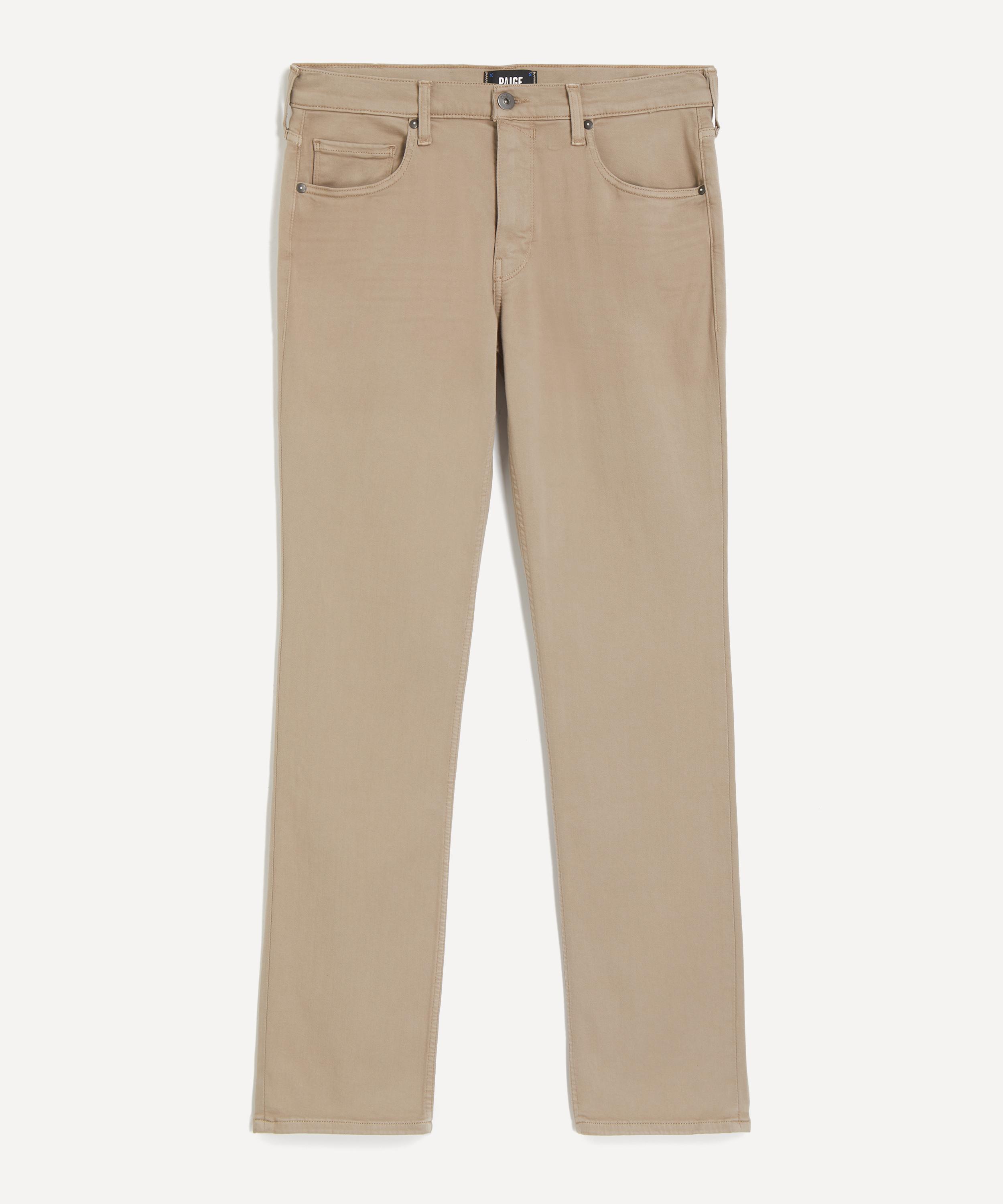 Paige - Federal Slim-Straight Jeans in Toasted Almond