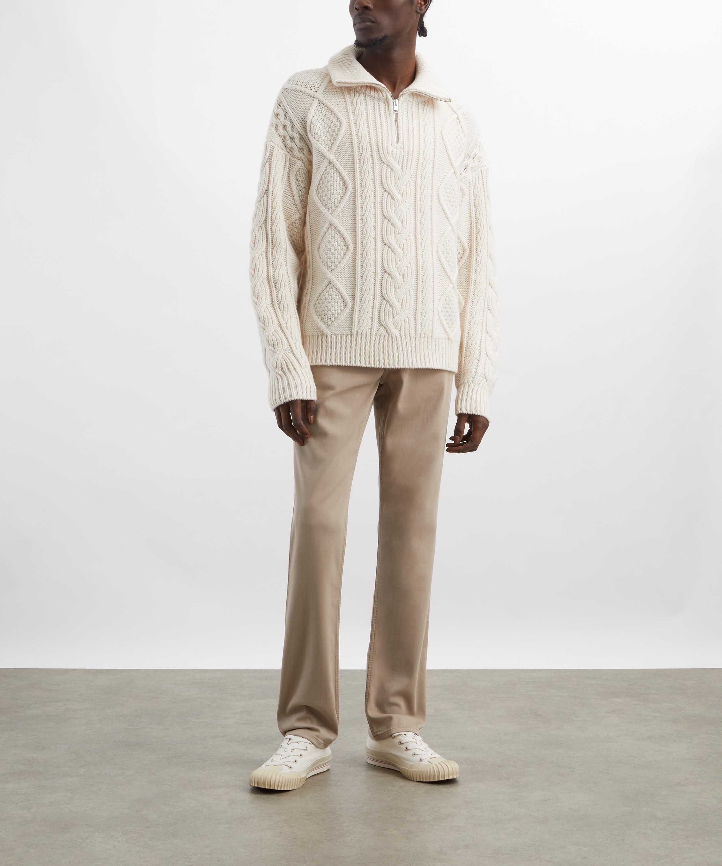 Paige - Federal Slim-Straight Jeans in Toasted Almond image number 1