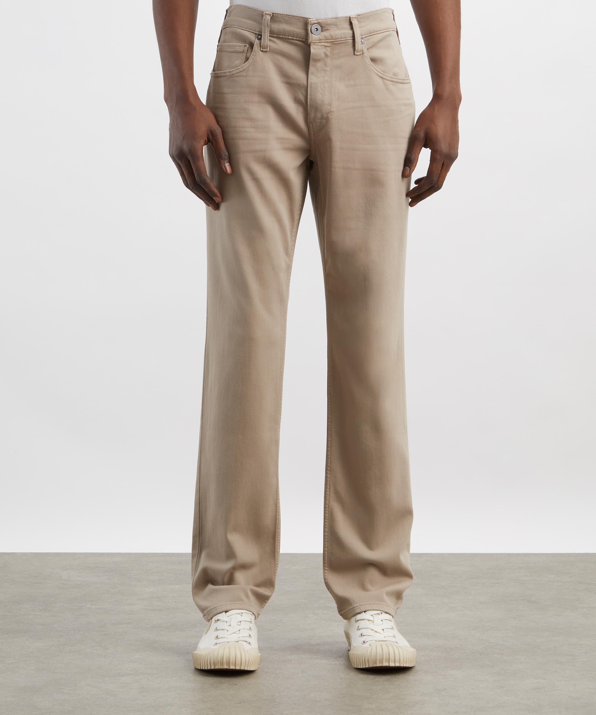 Paige - Federal Slim-Straight Jeans in Toasted Almond image number 3