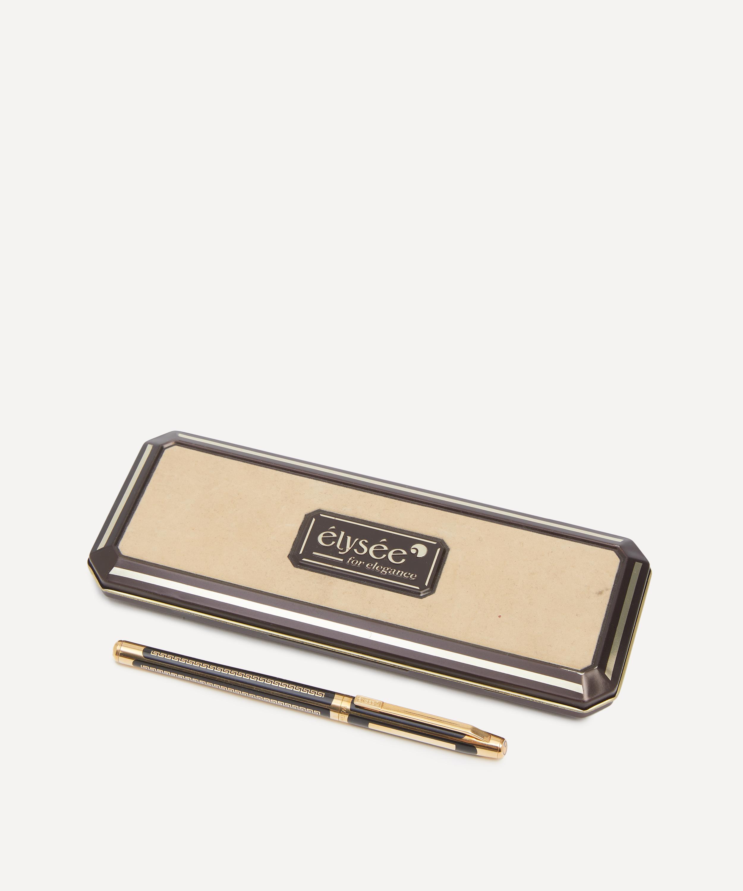 Vintage - Elysee Black Laque Fountain Pen image number 2
