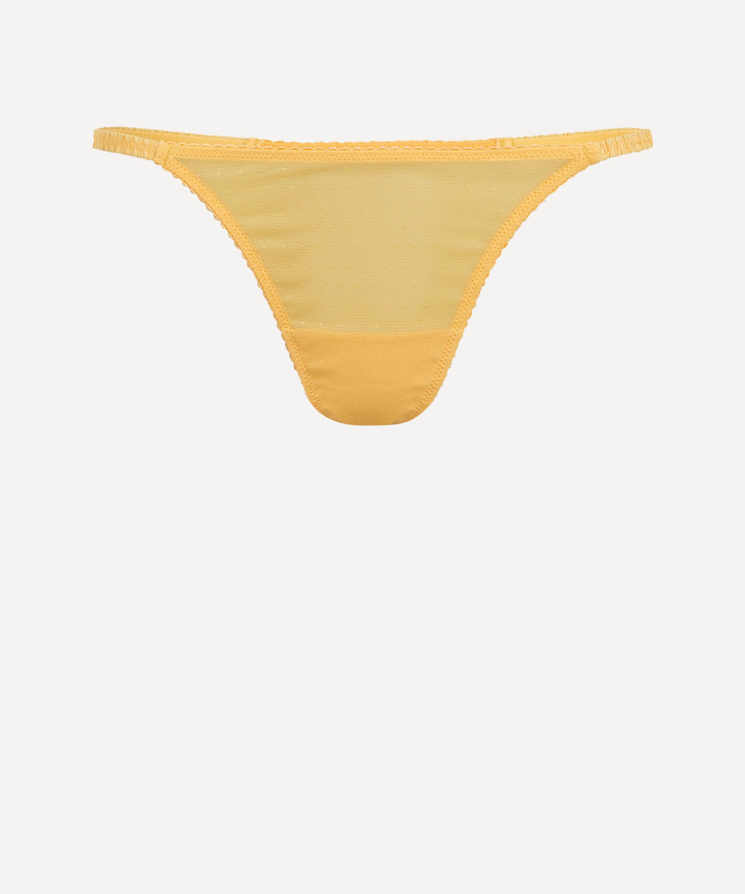 Fruity Booty - Aranciata Orange Dotty Thong image number 0
