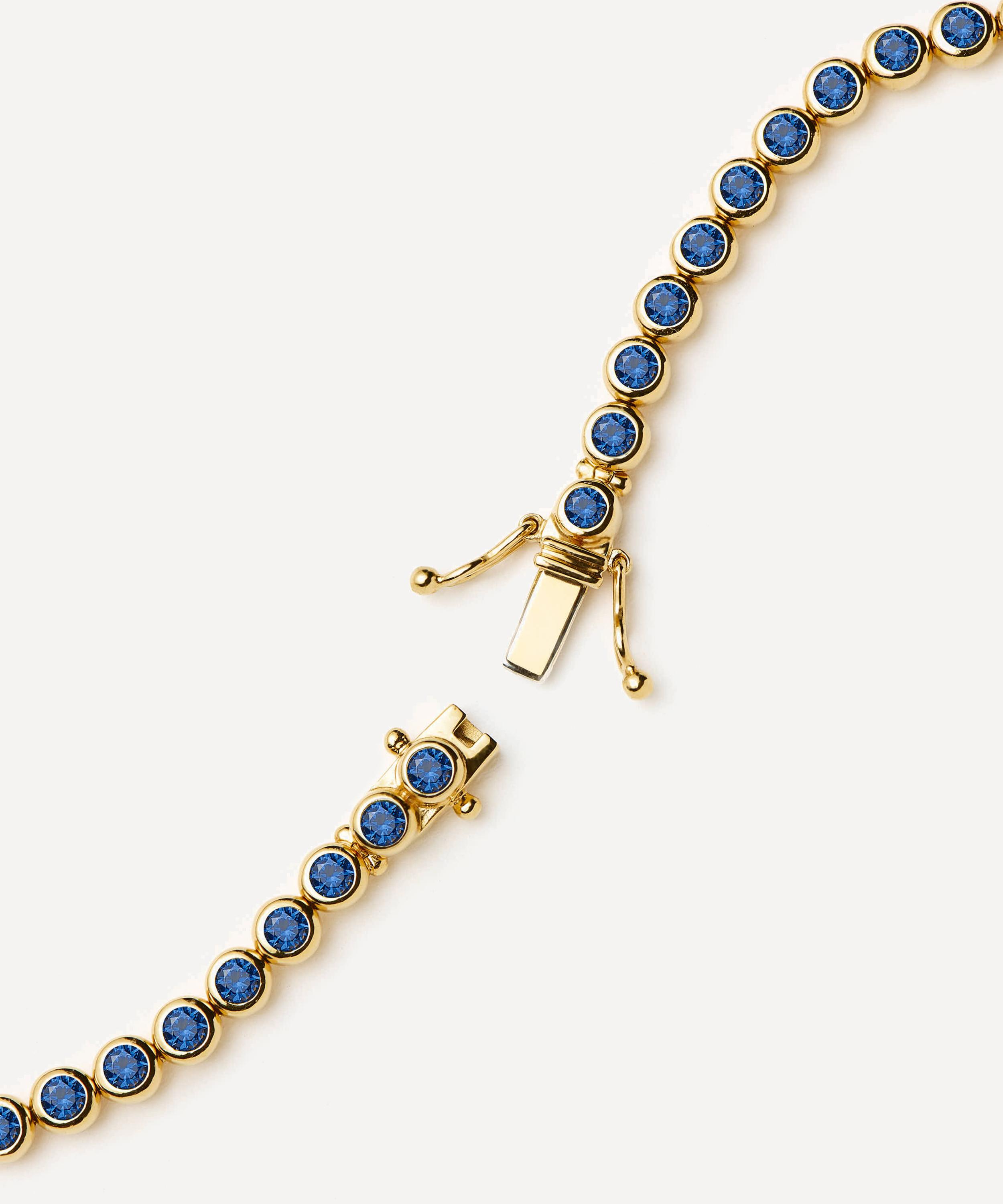 Missoma 18ct Gold-Plated Vermeil Silver Tennis Round