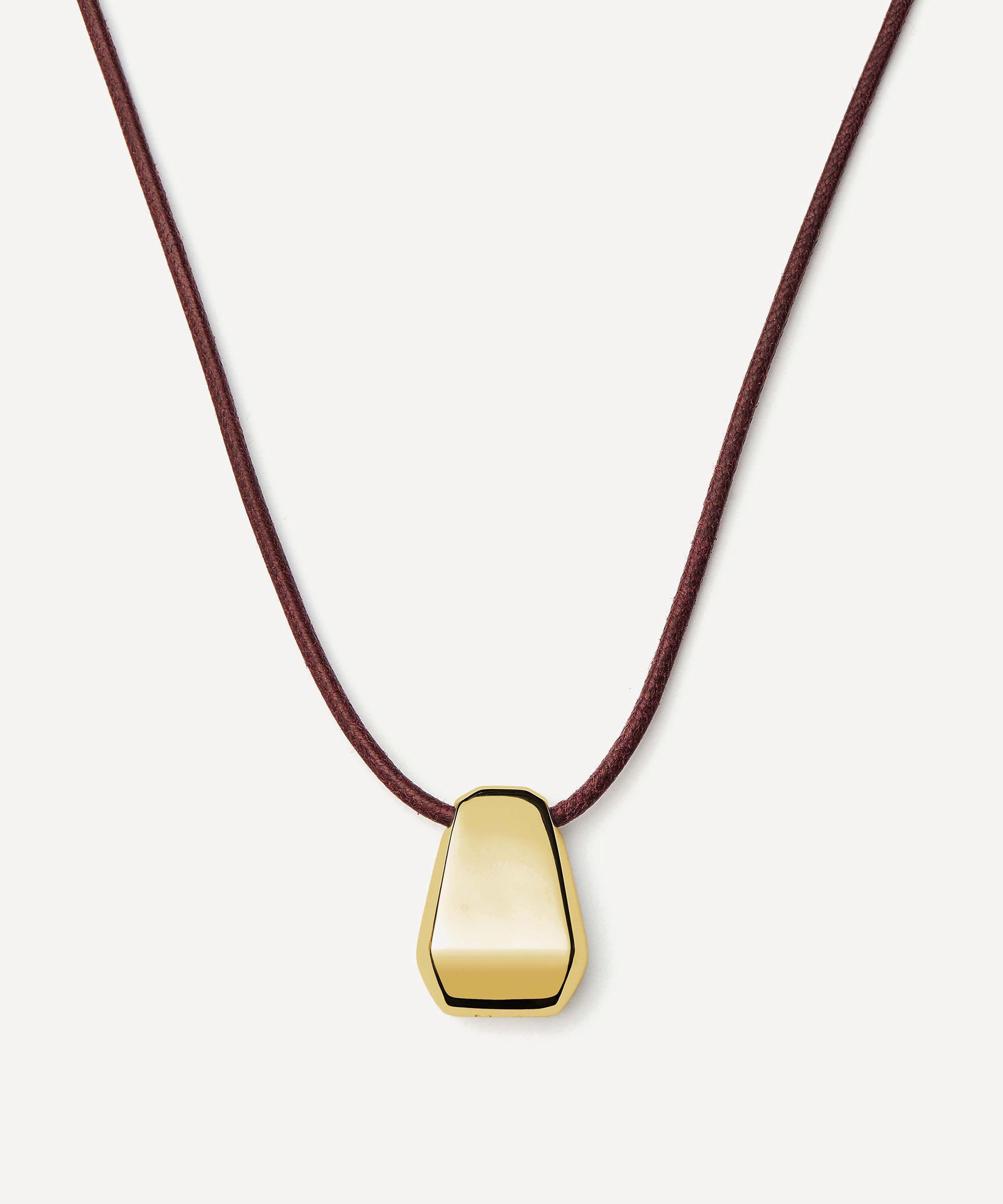 Missoma - X Lucy Williams 18ct Gold-Plated Arco Pendant Necklace image number 0