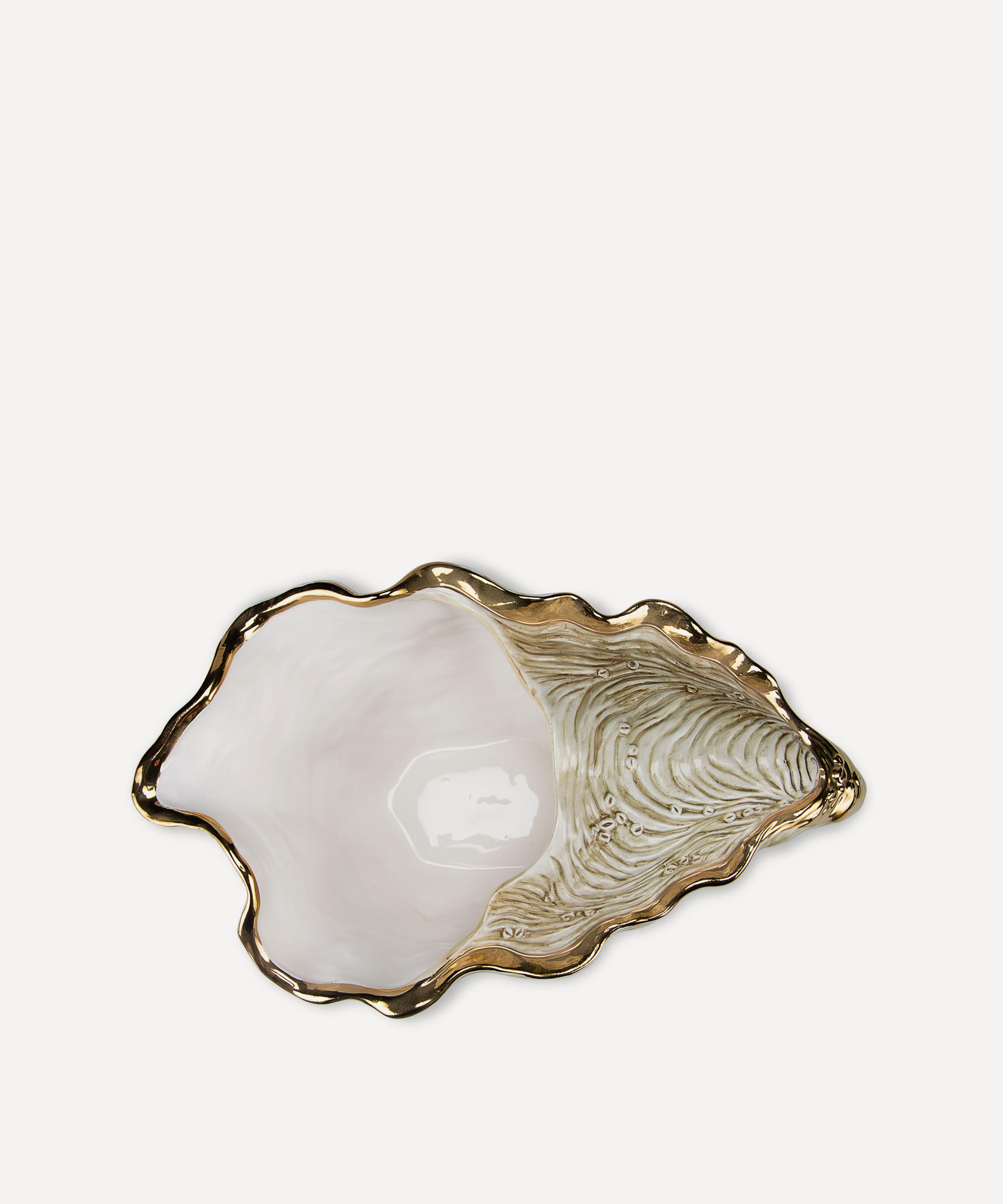 Edelweiss - Gold Oyster Champagne Bucket image number 1