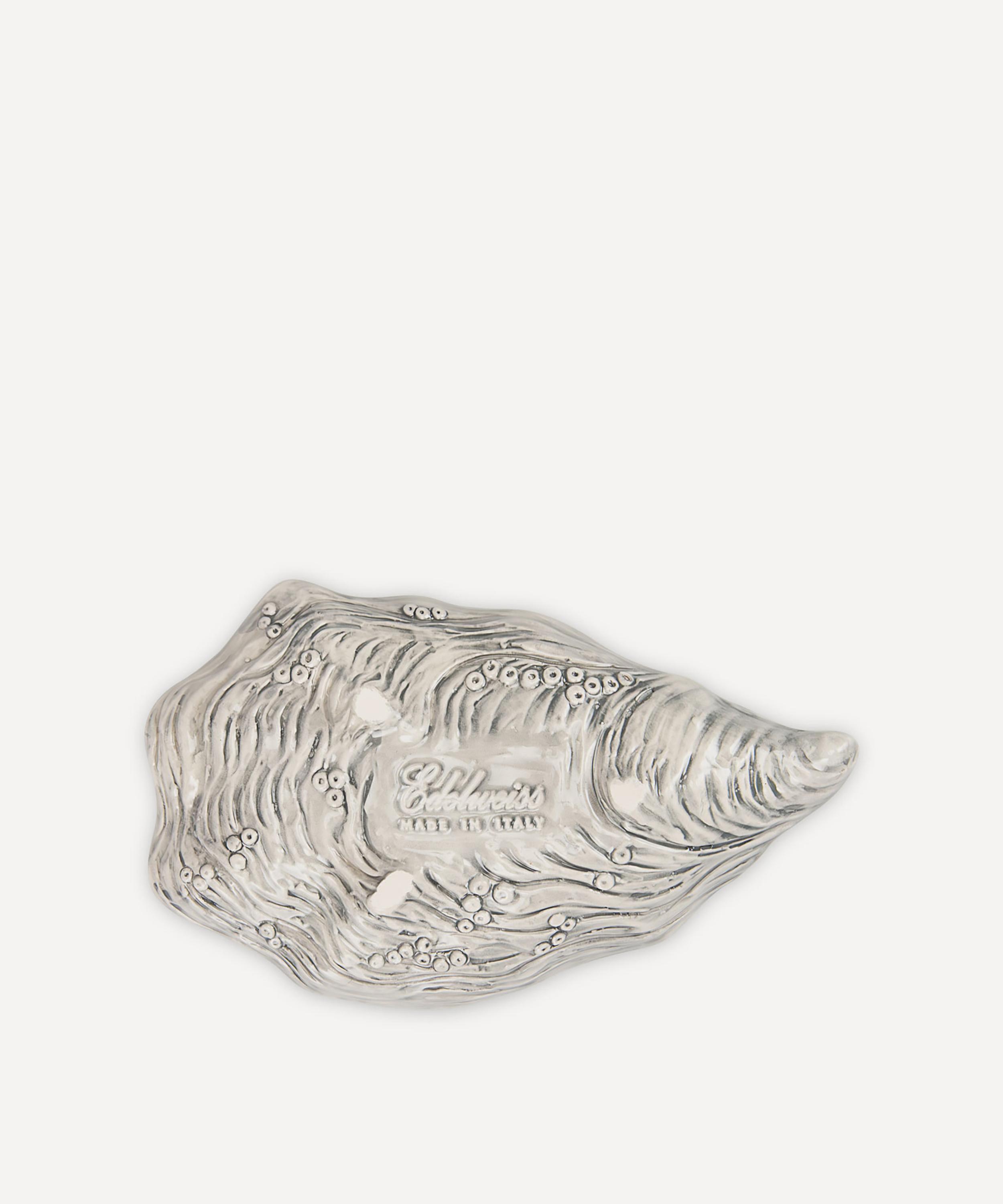 Edelweiss - Mother of Pearl Small Oyster Platter image number 1