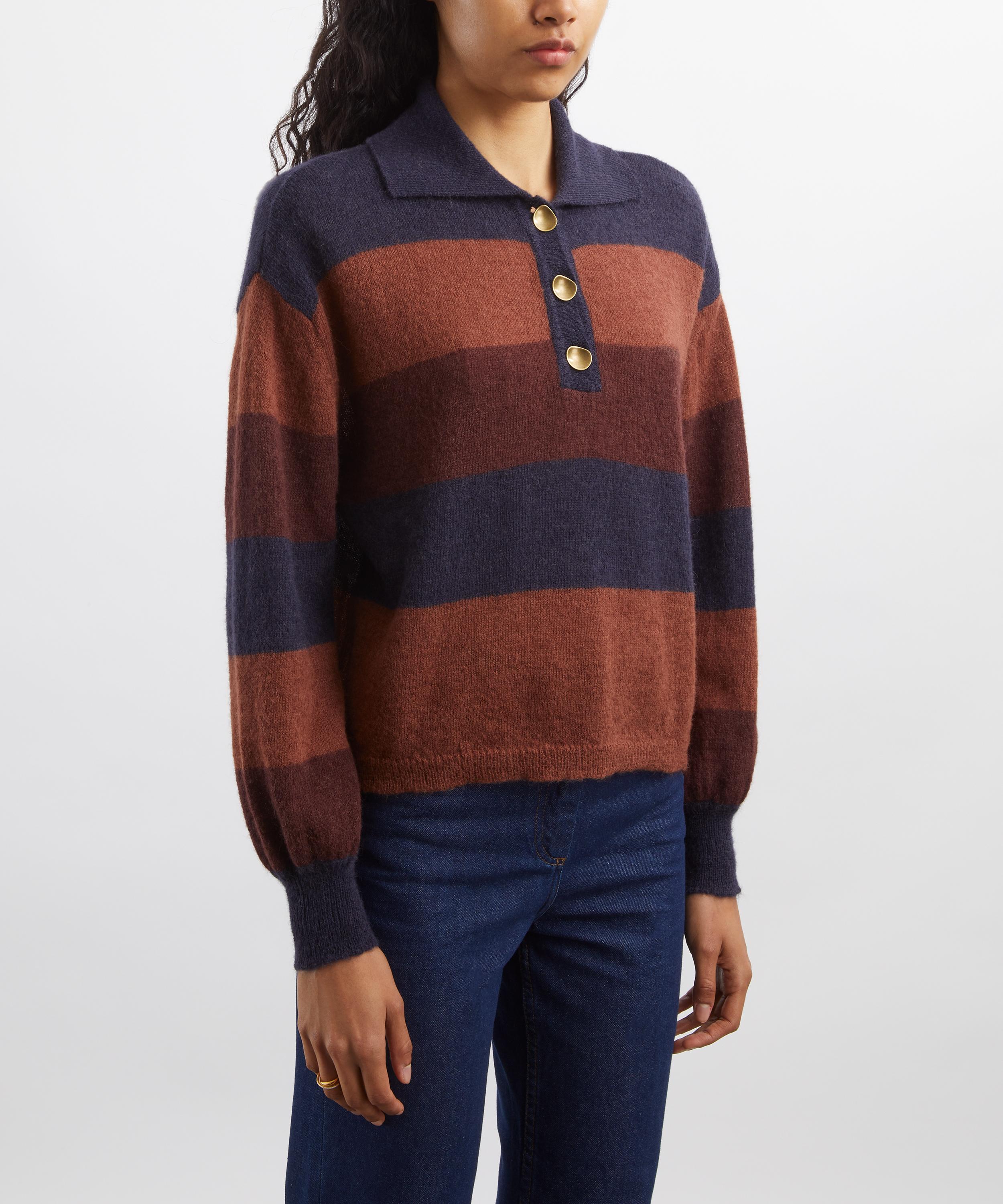 Sessùn - Cobby Striped Polo image number 2