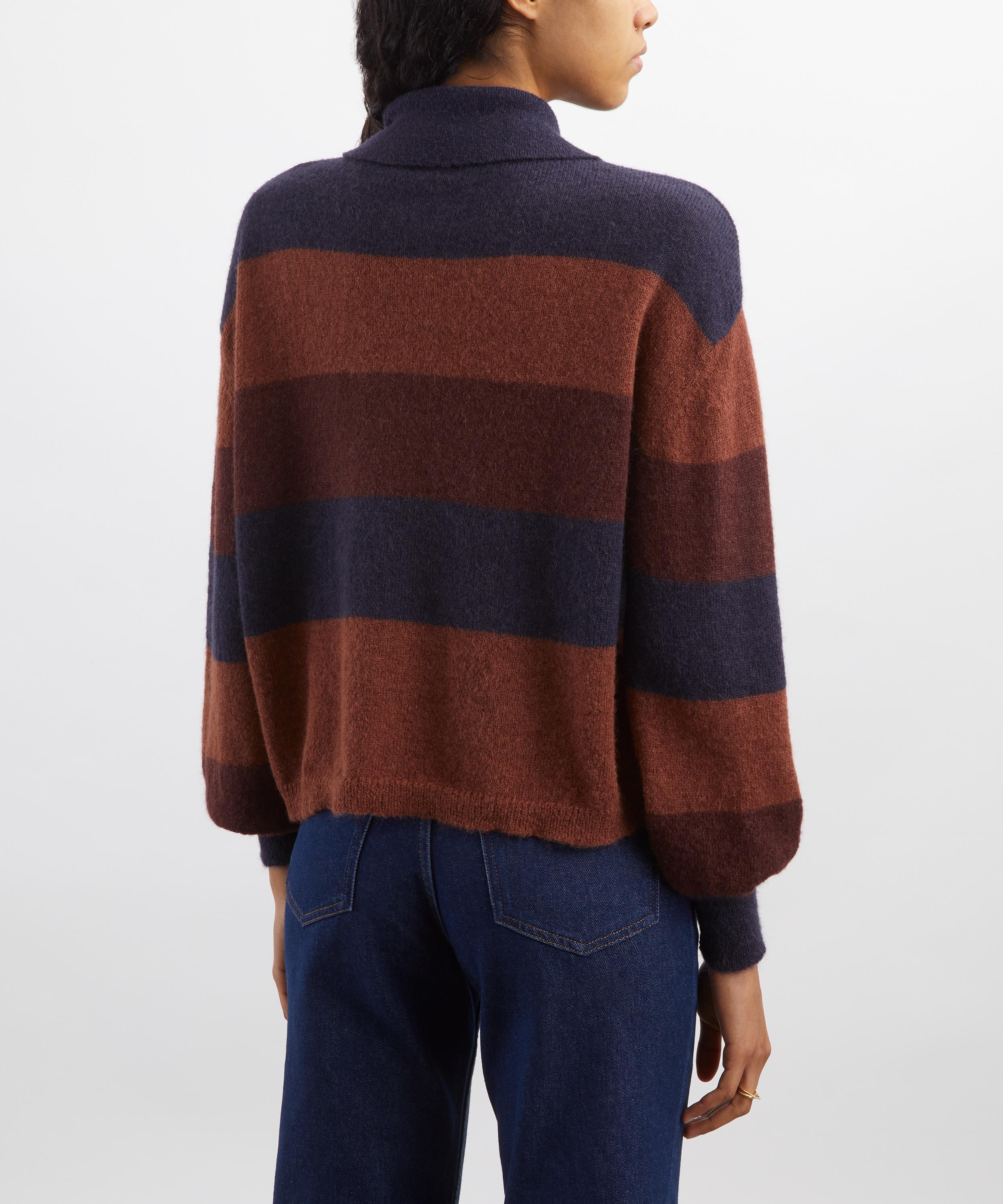 Sessùn - Cobby Striped Polo image number 3