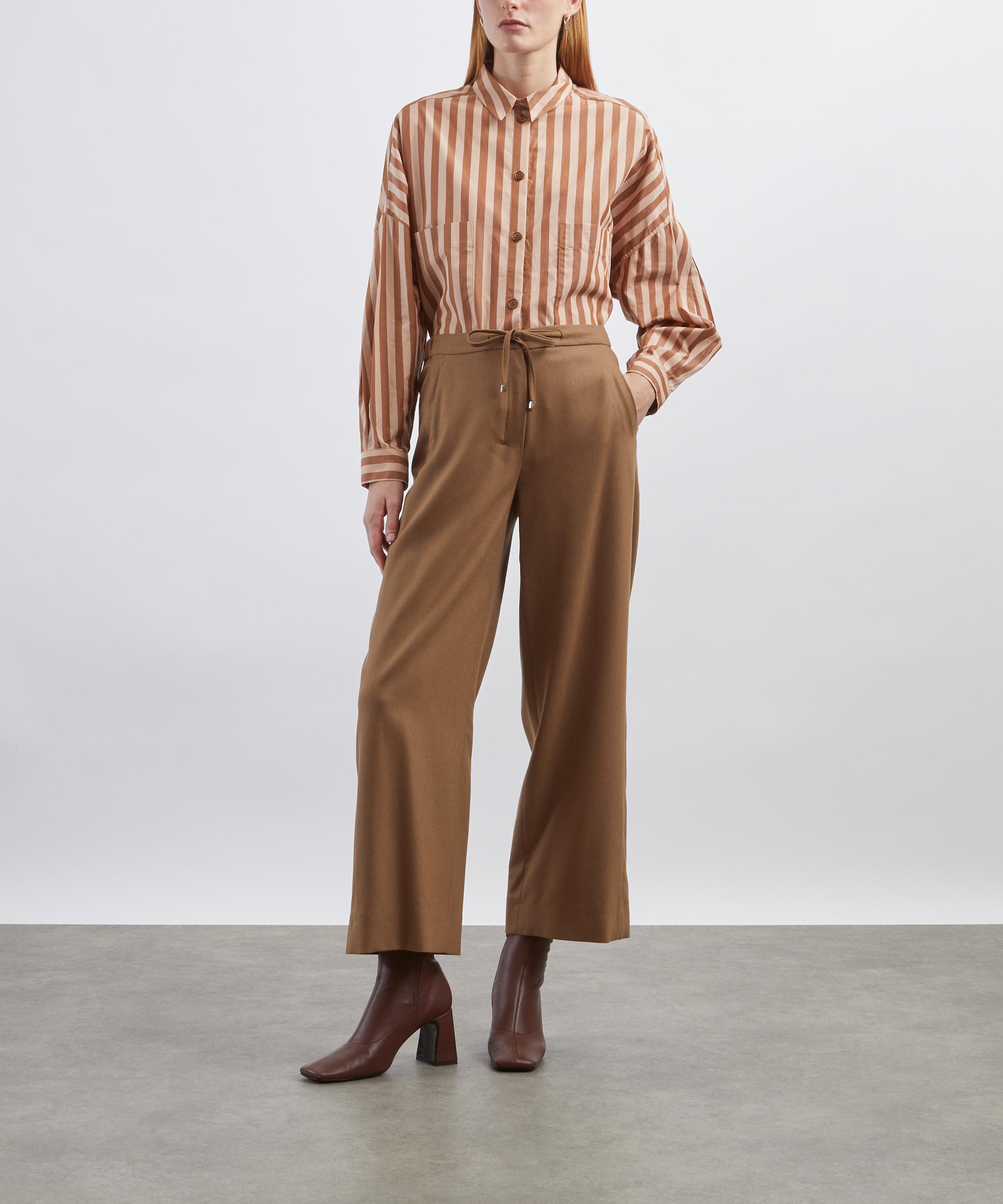 Sessùn - Fontania Oversized Striped Shirt image number 1