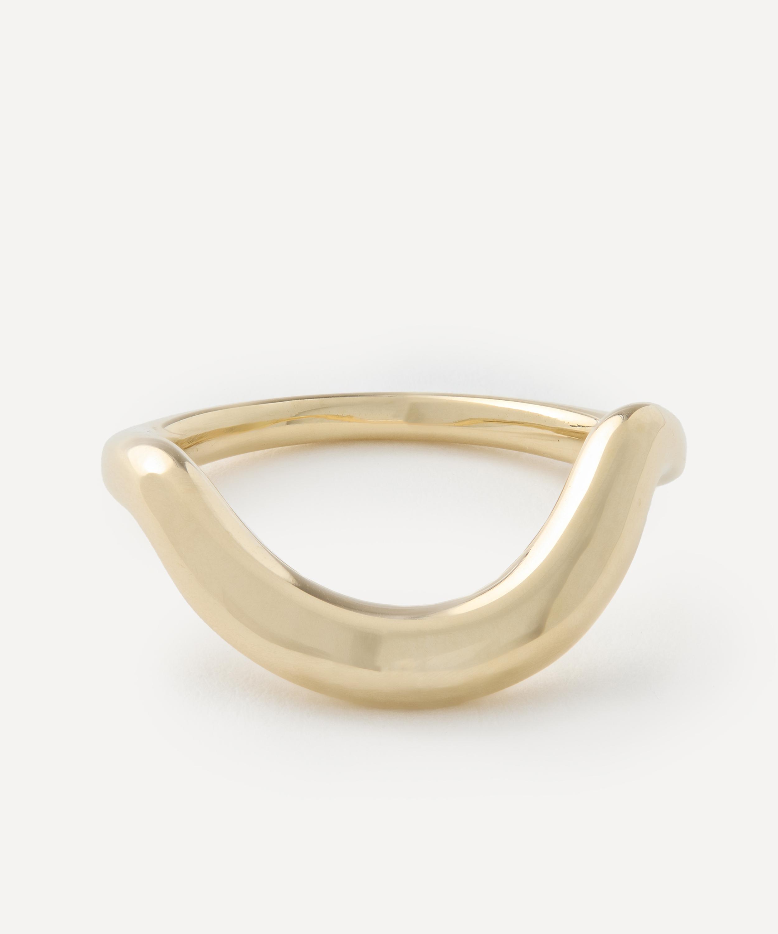 Balint Samad - 9ct Gold Tangent Keeper Ring
