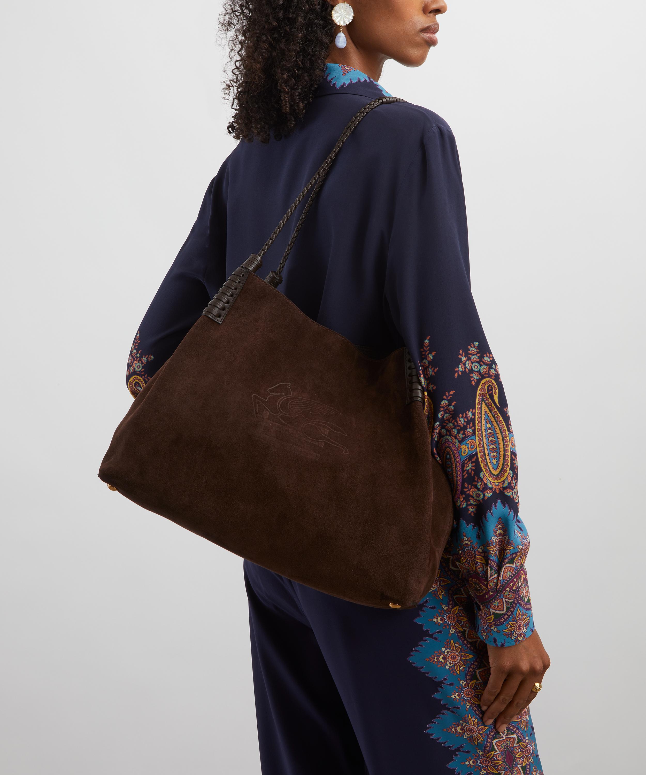 Etro - Small Libra Suede Tote Bag image number 0