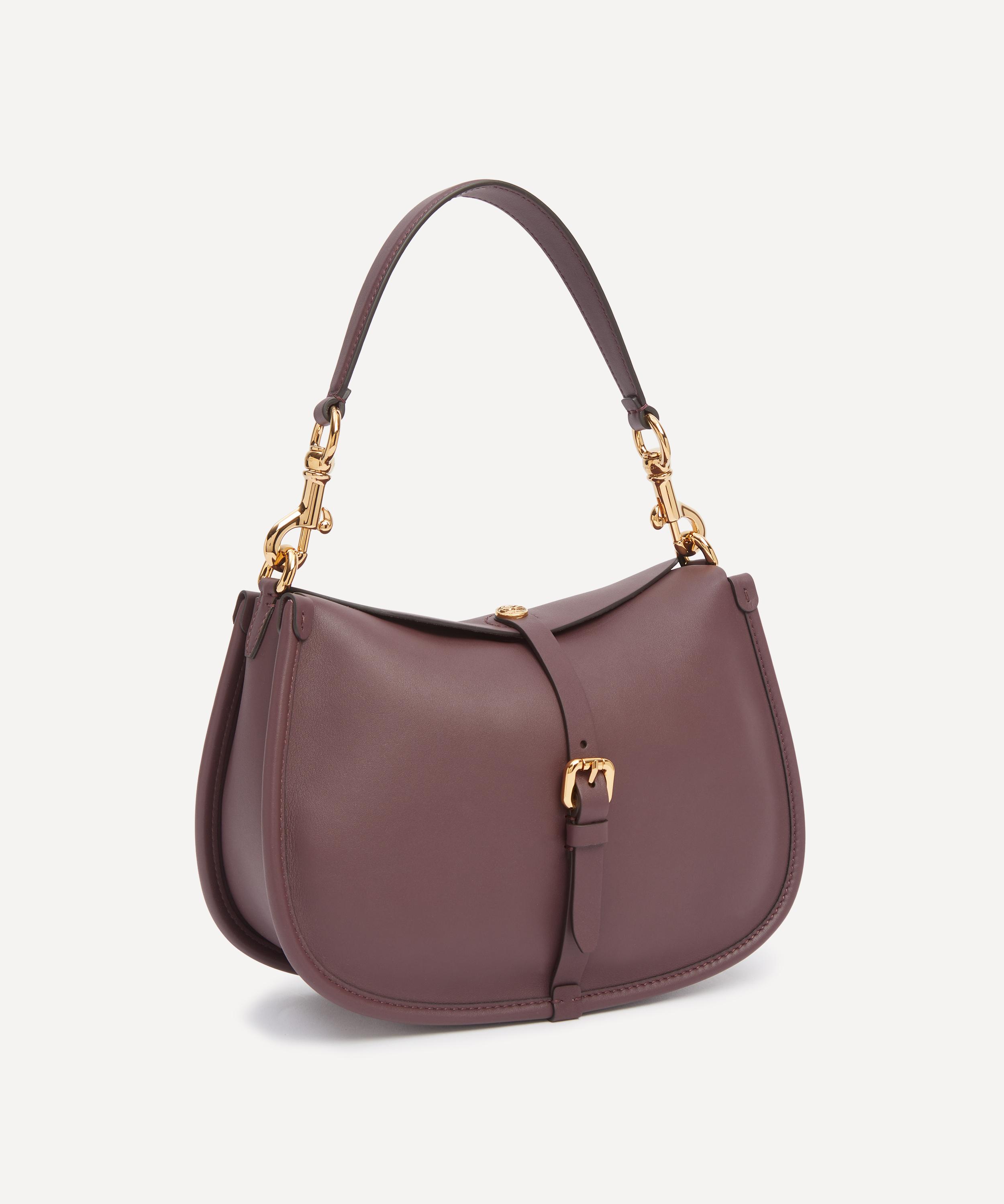 Etro Burgundy Medium Leather Pony Cross-Body Bag | Liberty