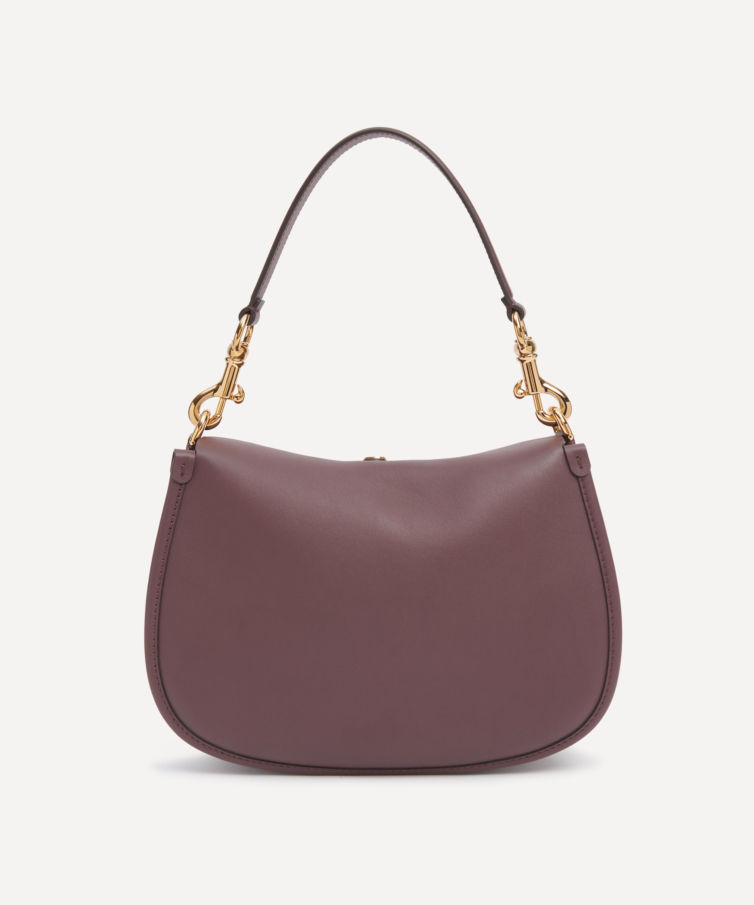 Etro Burgundy Medium Leather Pony Cross-Body Bag | Liberty