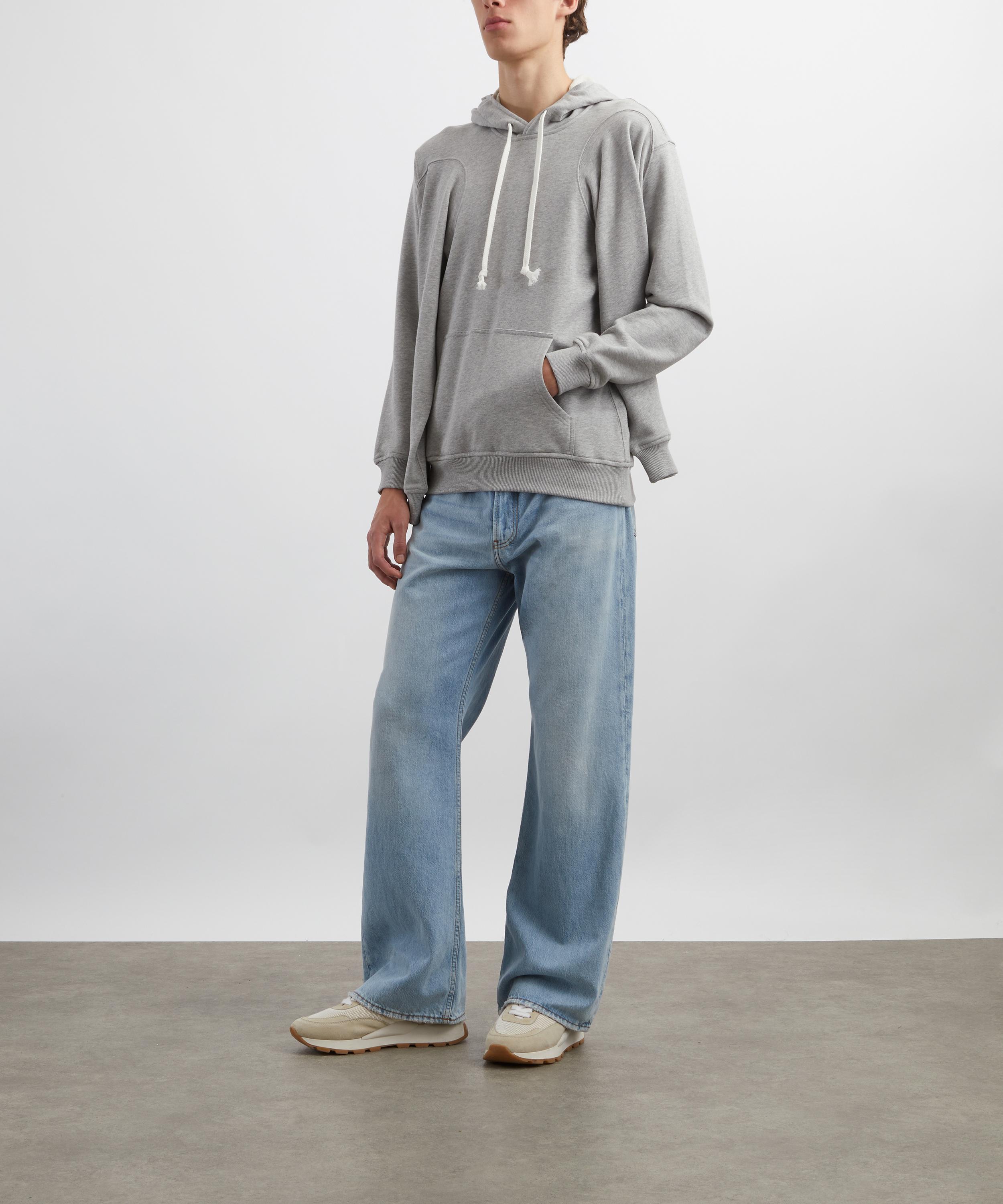 Comme des Garçons Shirt - Quad Sleeve Hooded Sweashirt  image number 1