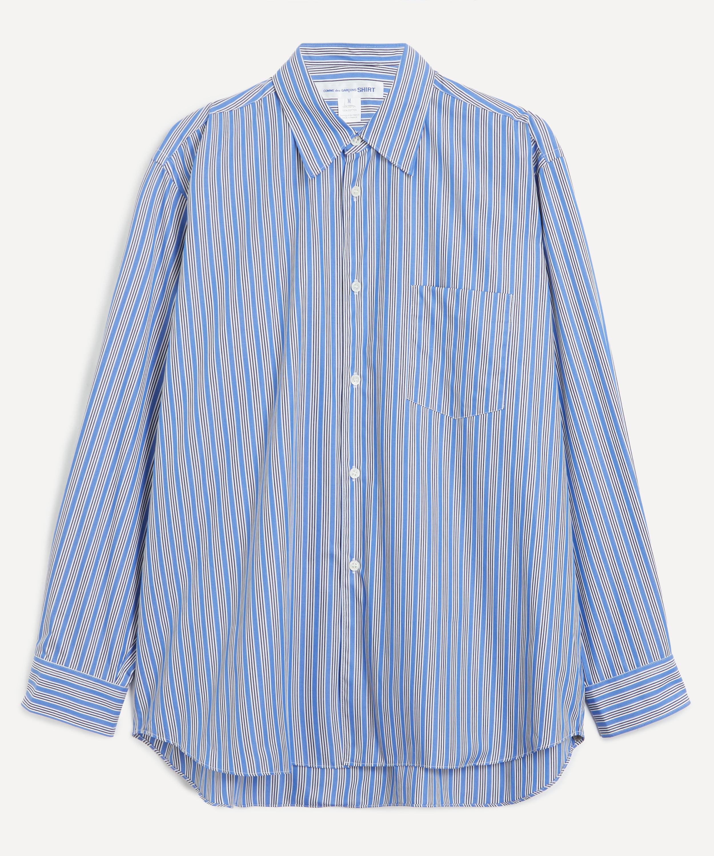 Comme des Garçons Shirt - Wide Blue Stripe Shirt