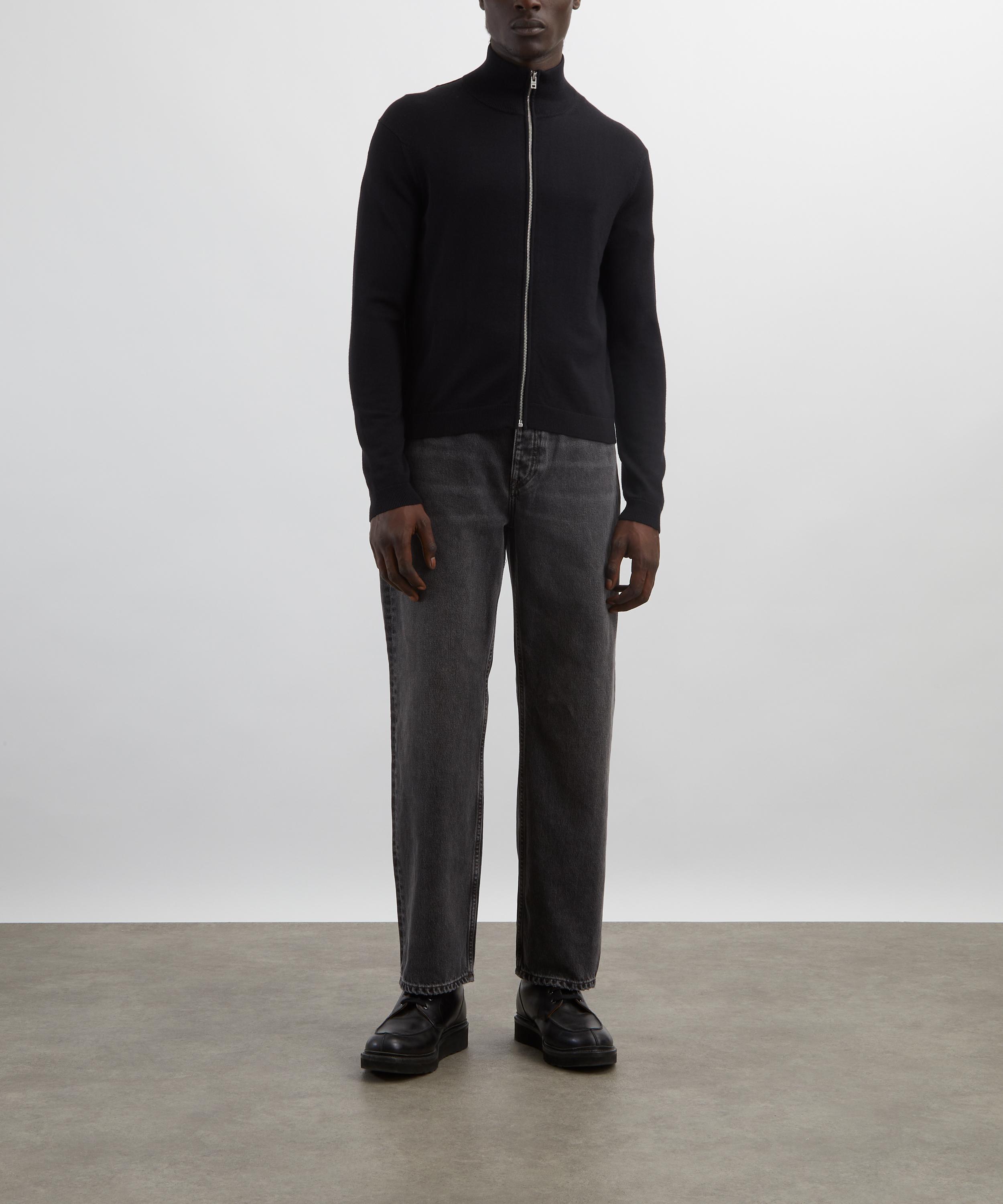 Won Hundred - Steve Iguana Black Loose-Fit Jeans image number 1