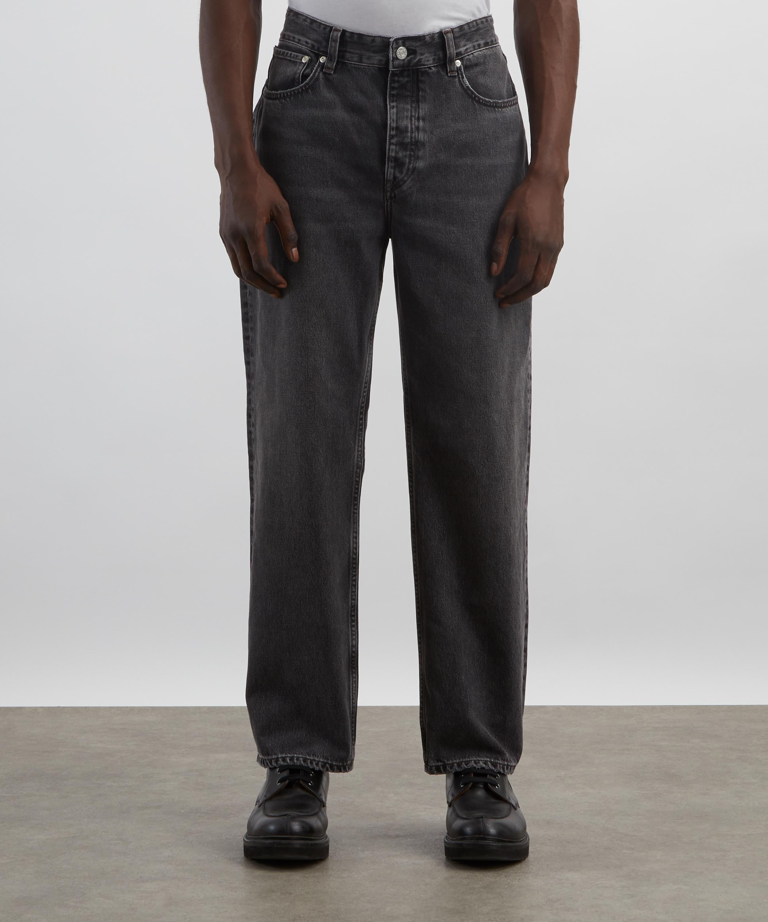 Won Hundred - Steve Iguana Black Loose-Fit Jeans image number 2