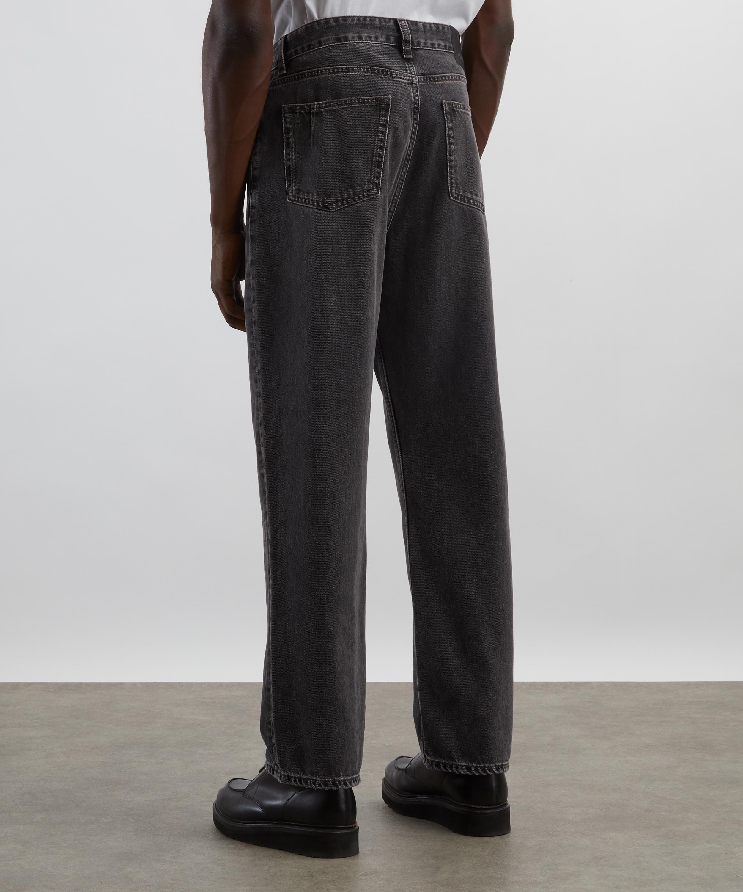 Won Hundred - Steve Iguana Black Loose-Fit Jeans image number 3