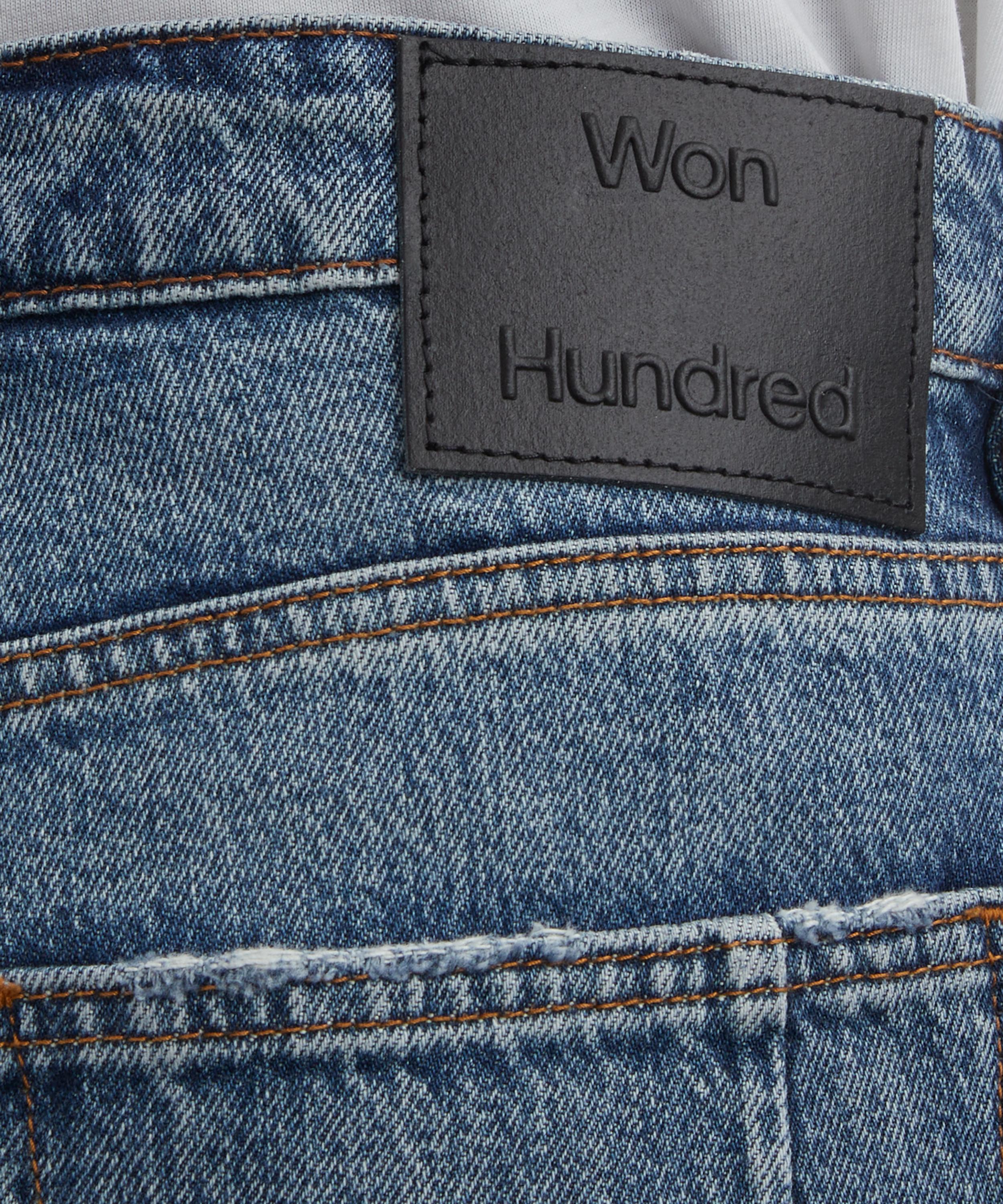 Won Hundred - Steve Quartzblue Loose-Fit Jeans image number 4