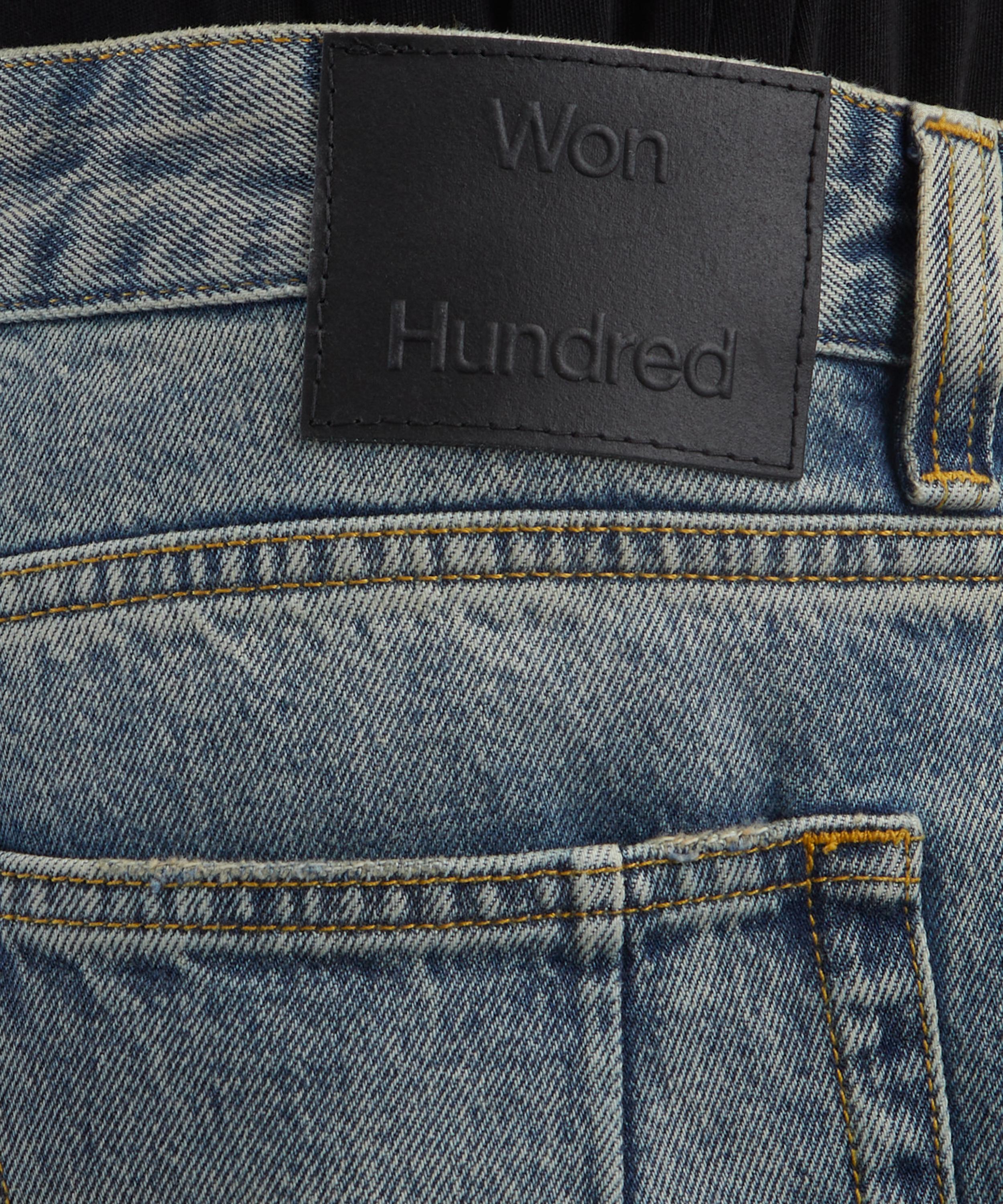 Won Hundred - Steve Cel Tinted Blue Jeans image number 4