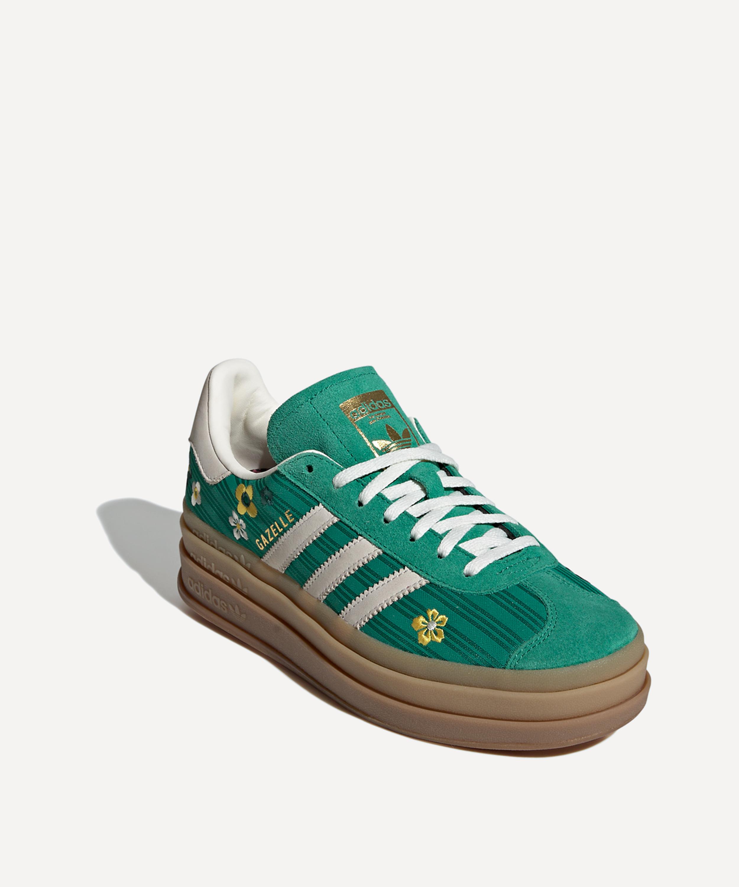 Adidas - x Liberty London Gazelle Bold Shoes