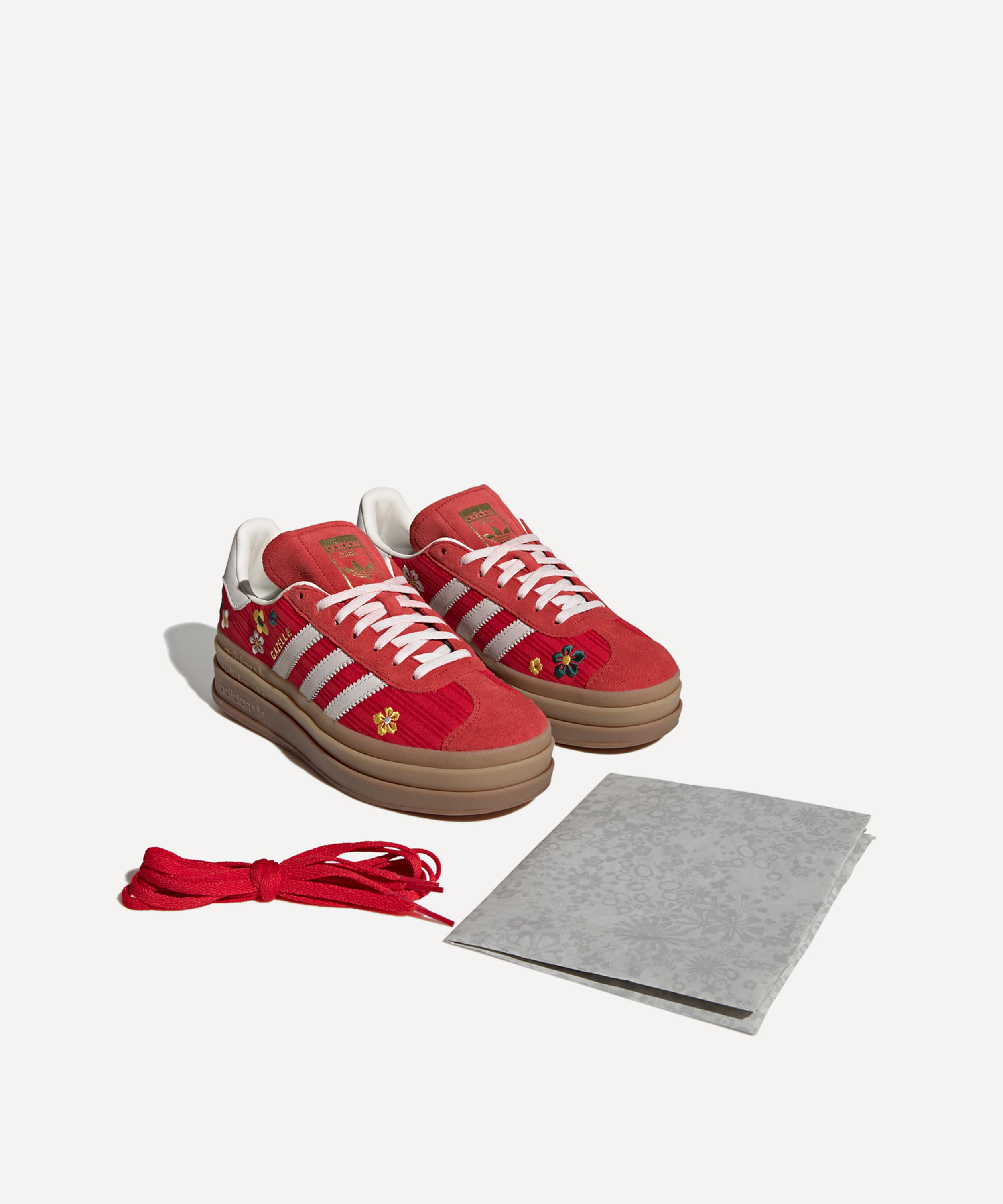 Adidas - x Liberty London Gazelle Bold Shoes image number 5